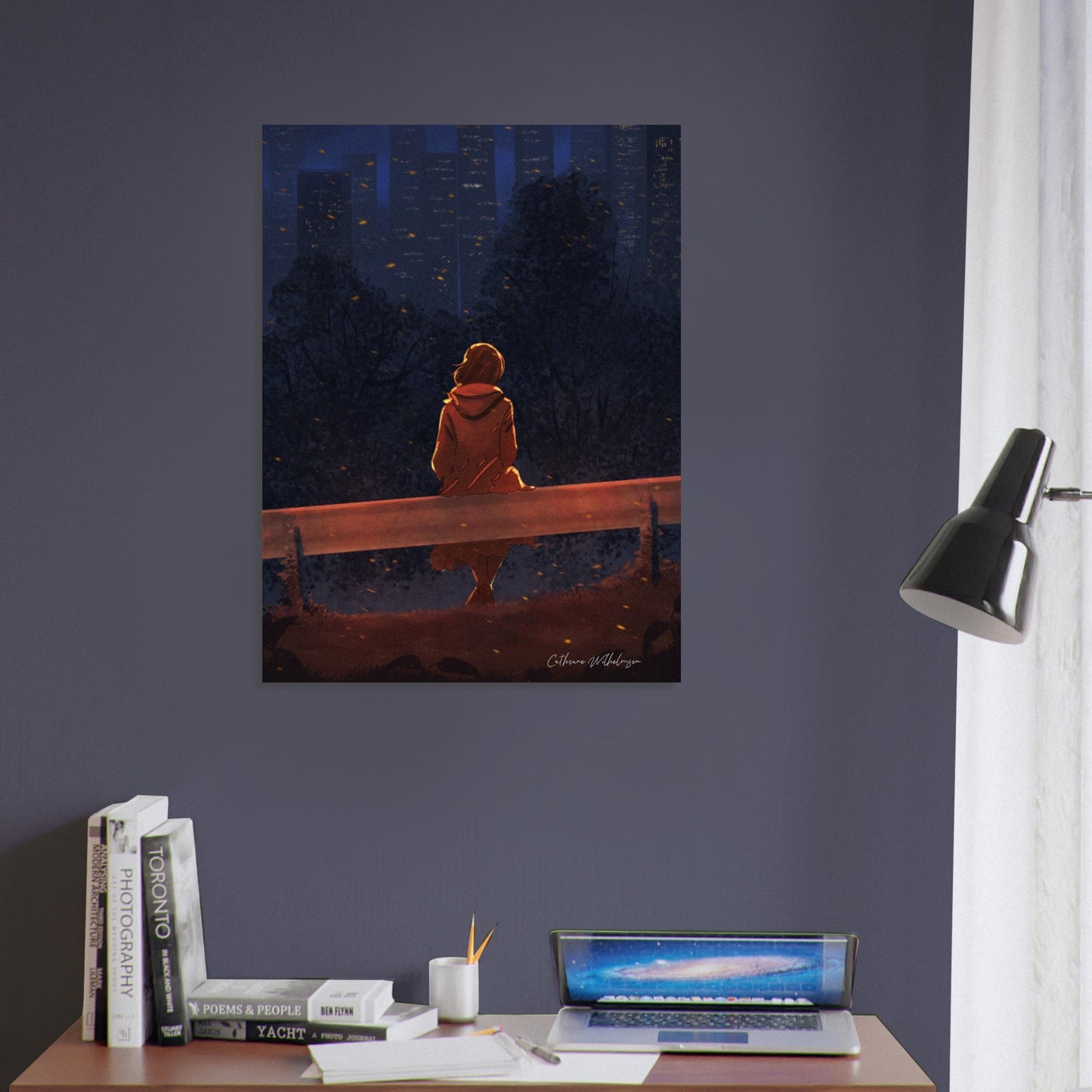 Autumn Thoughts - Art print på aluminium - PlanetC
