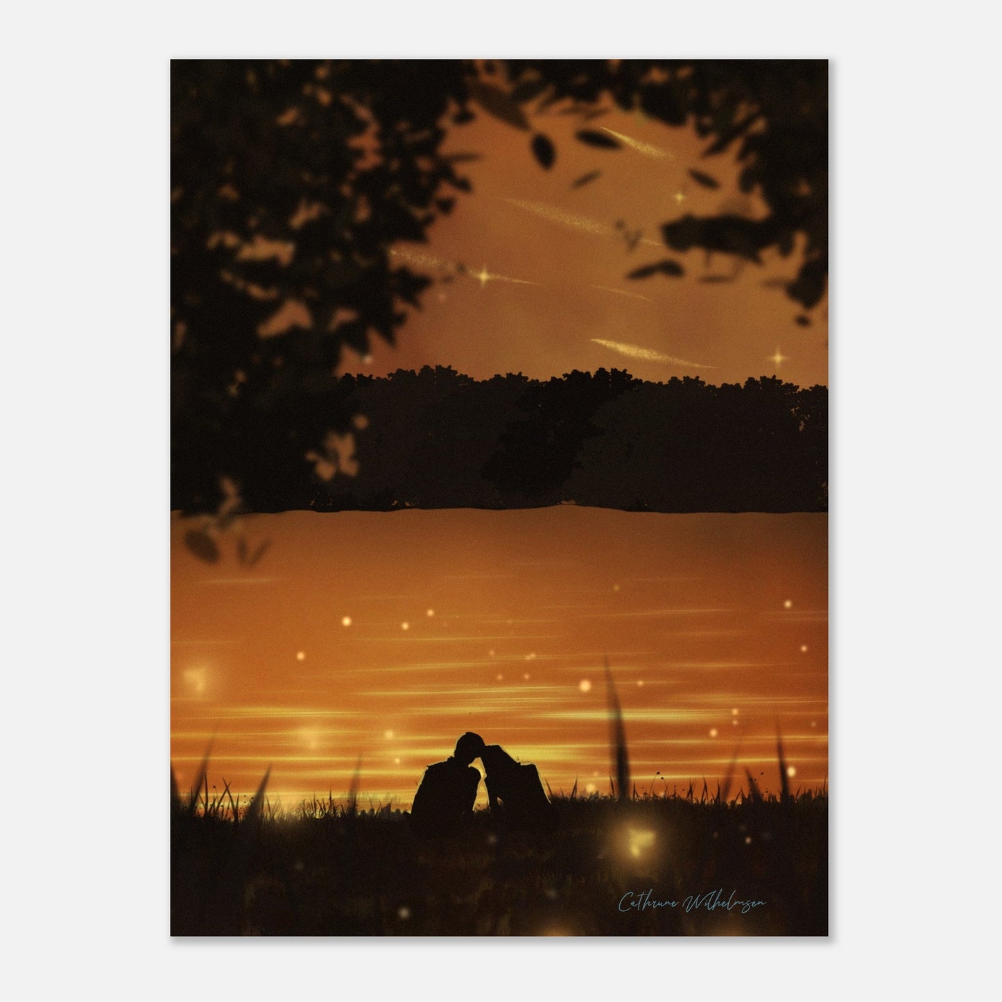 Firefly - Art print på aluminium - PlanetC