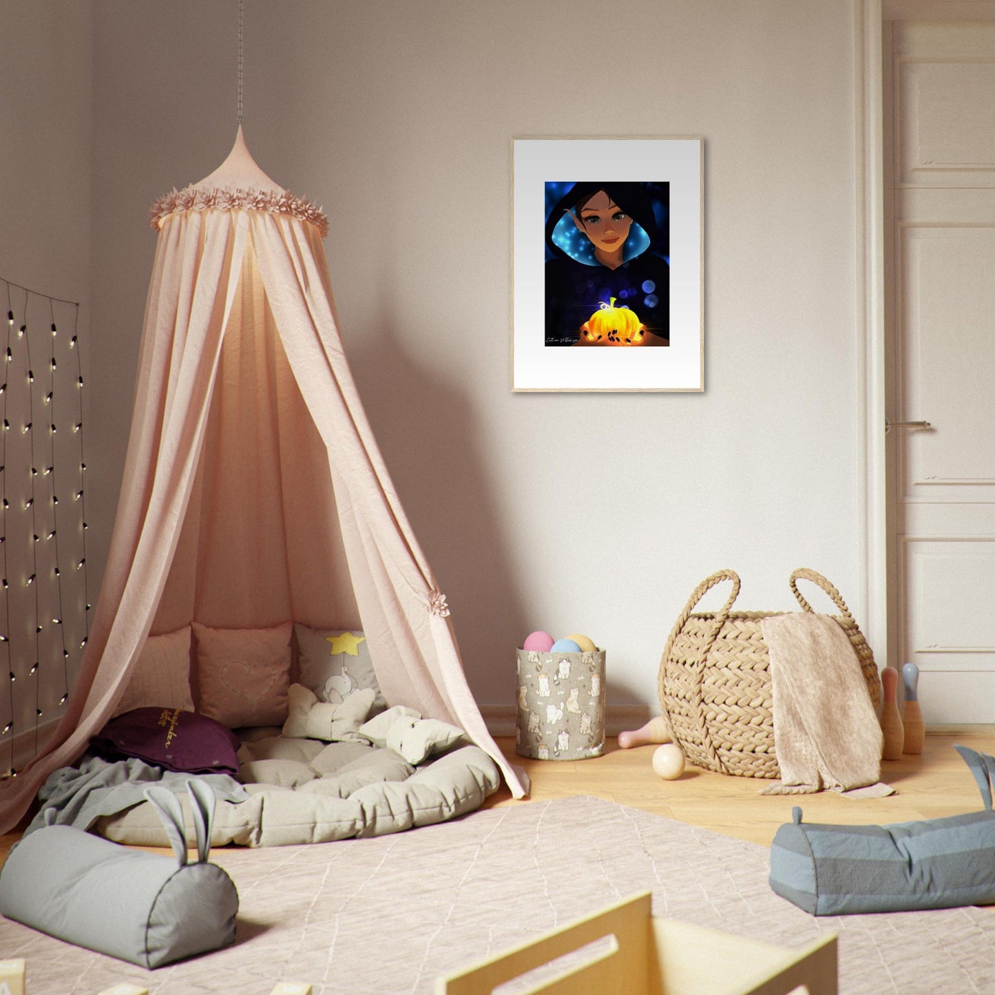 Kan jeg hjelpe deg med noe? - Framed art print - PlanetC