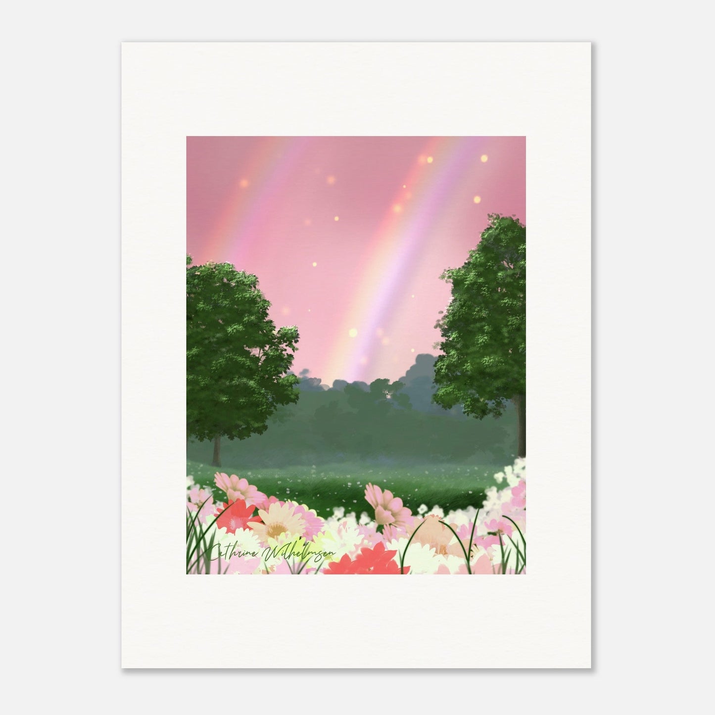 Over regnbuen – Art Print - PlanetC