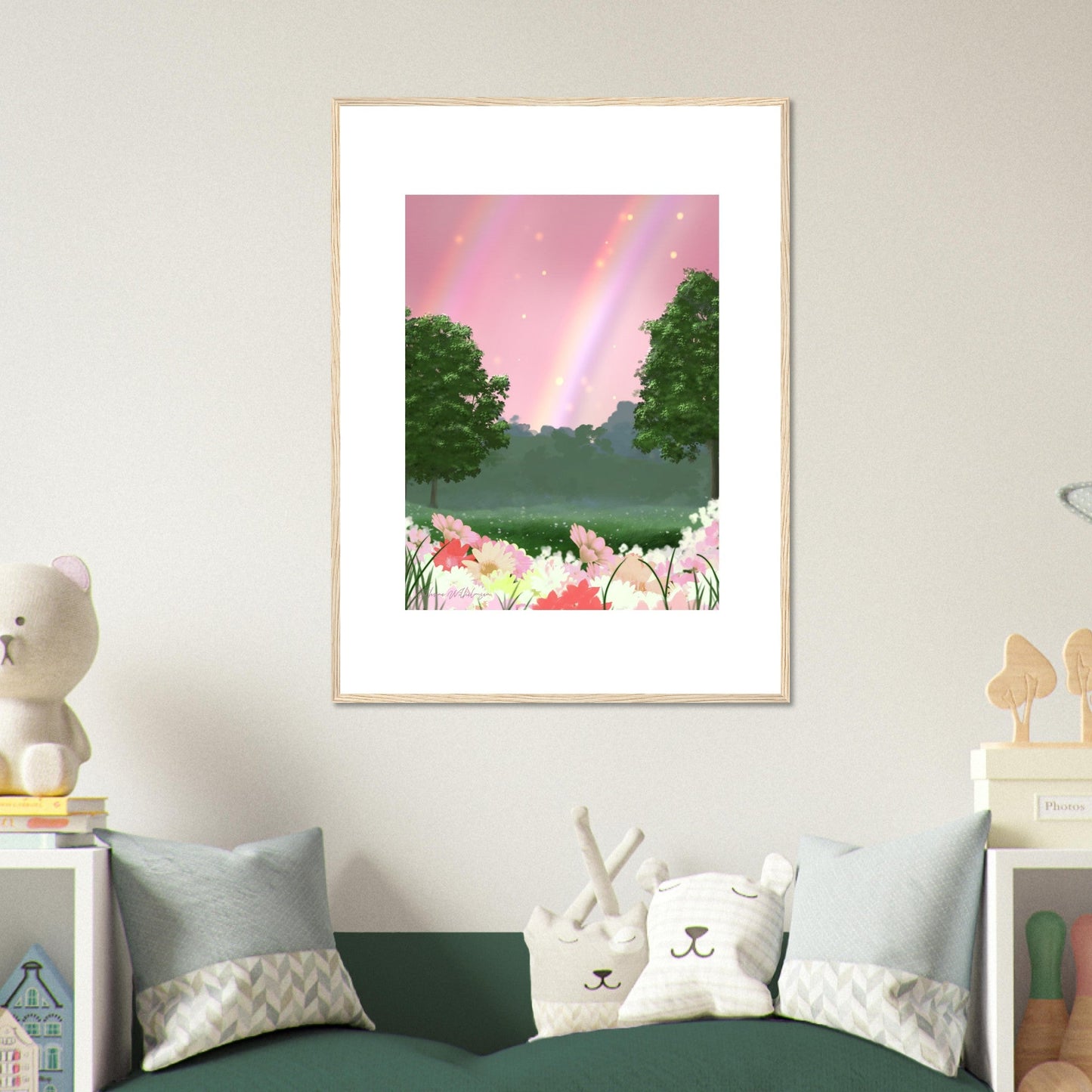 Over the Rainbow - Framed Art Print - PlanetC