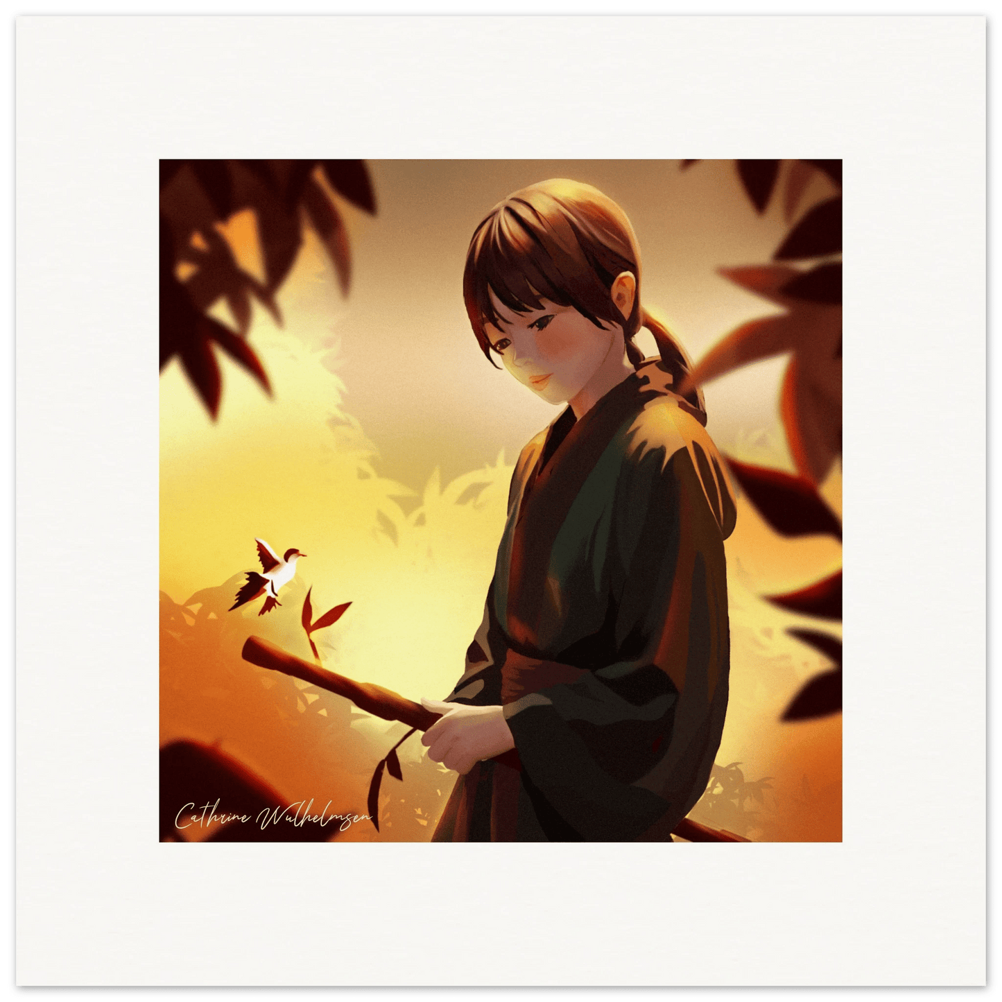 Peaceful Warrior - Art print - PlanetC