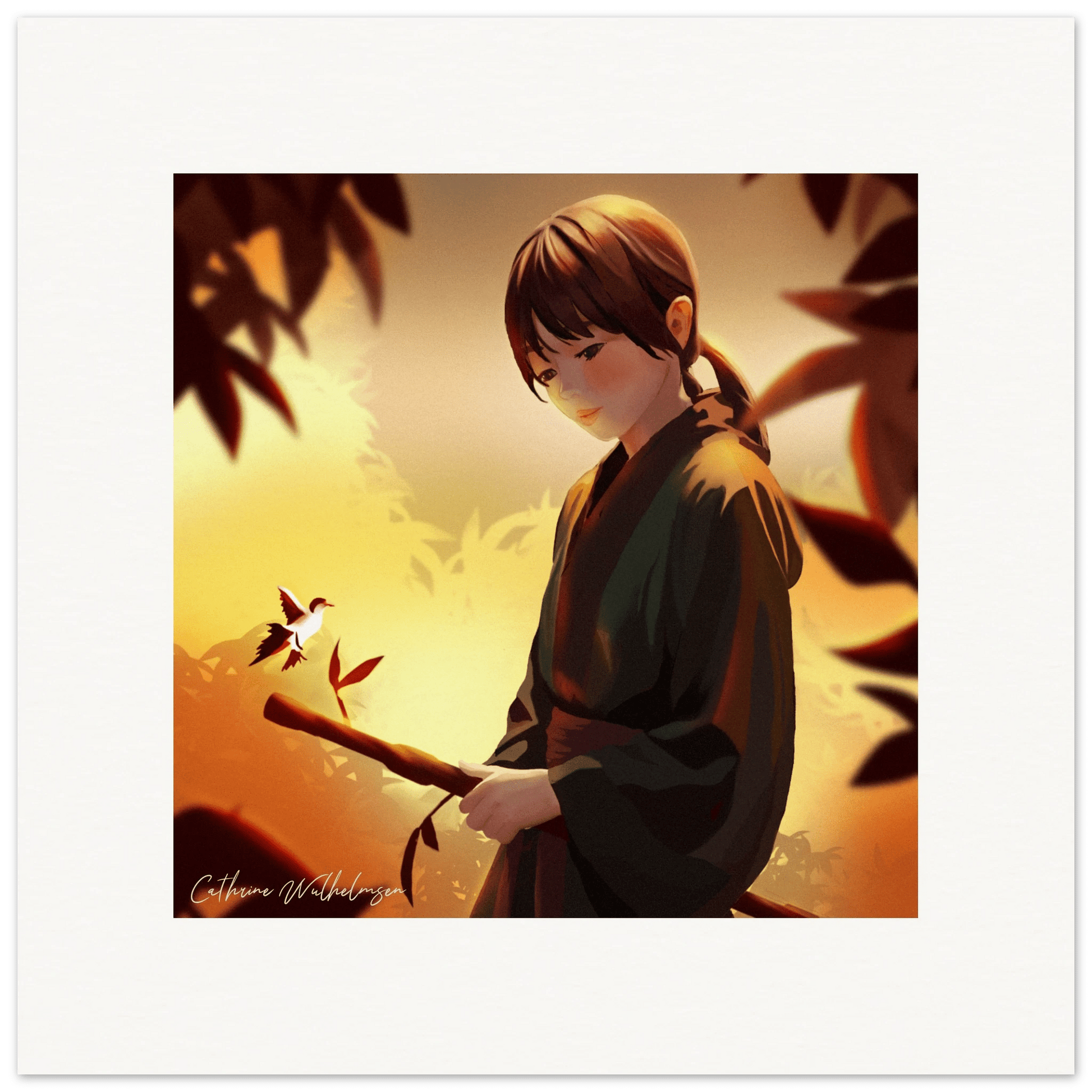 Peaceful Warrior - Art print - PlanetC