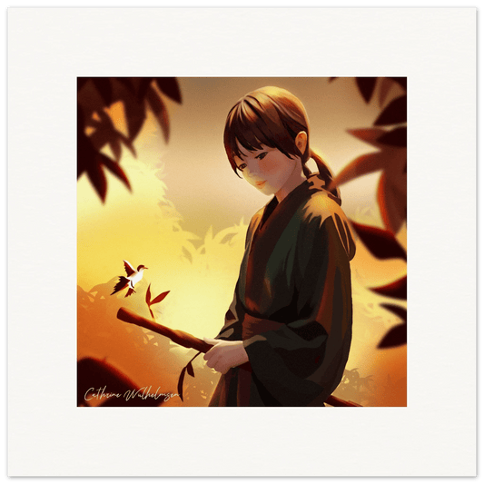 Peaceful Warrior - Art print - PlanetC