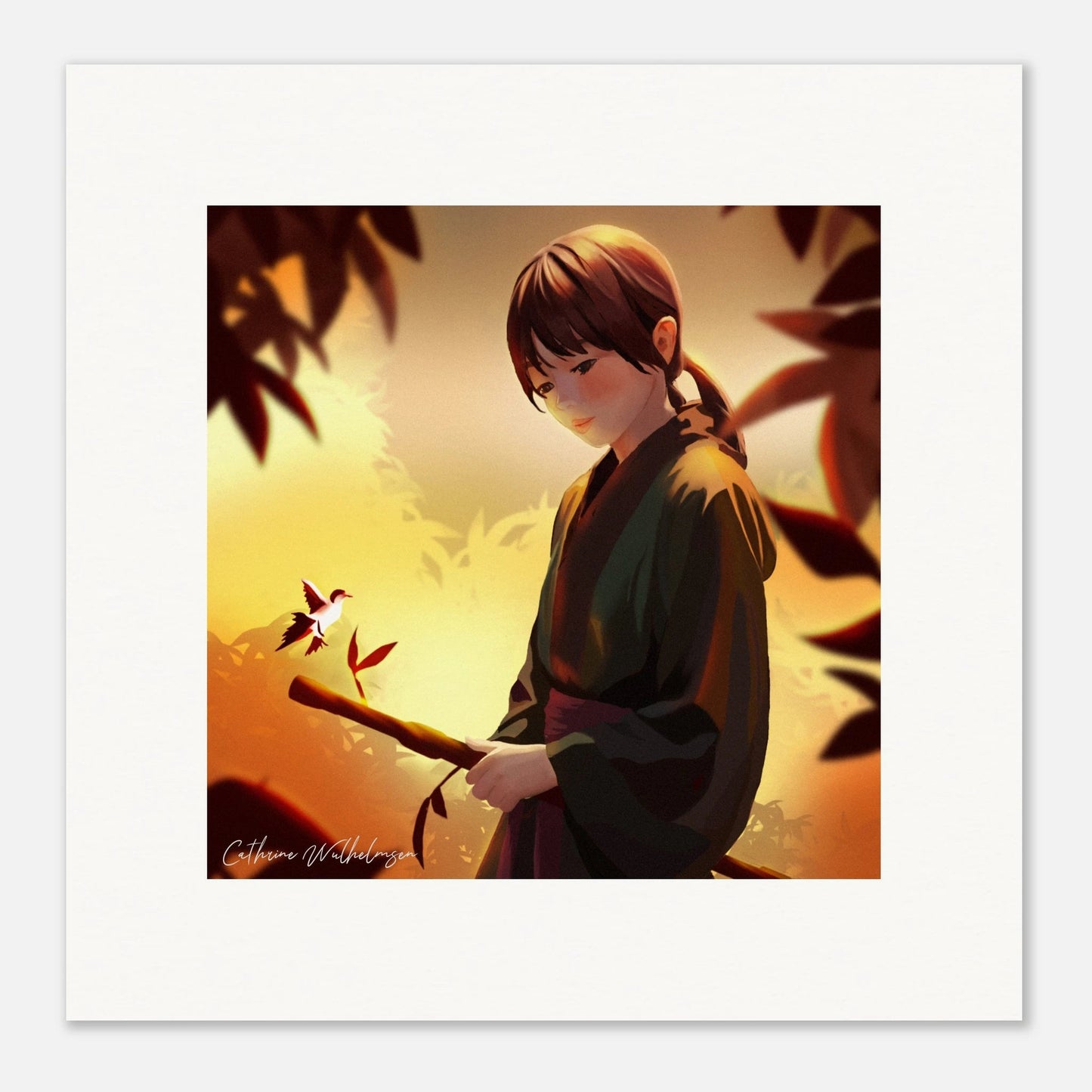 Peaceful Warrior - Art print - PlanetC