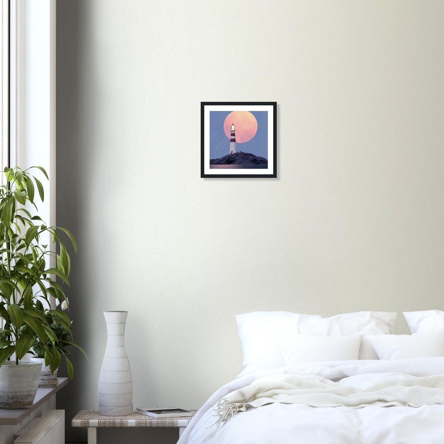 Sommernatt - Art print med ramme - PlanetC