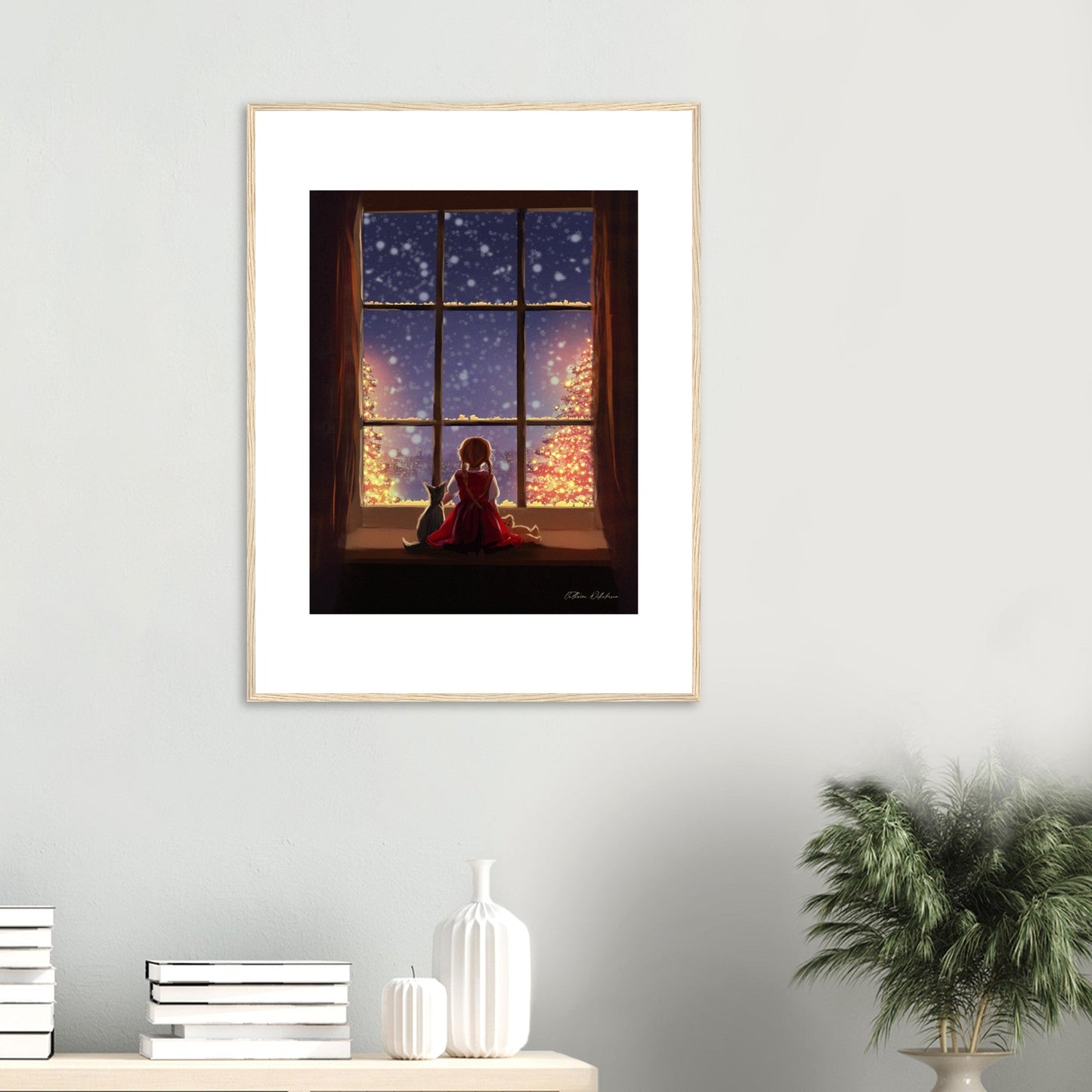 The Waiting Hour – Framed Art Print - PlanetC