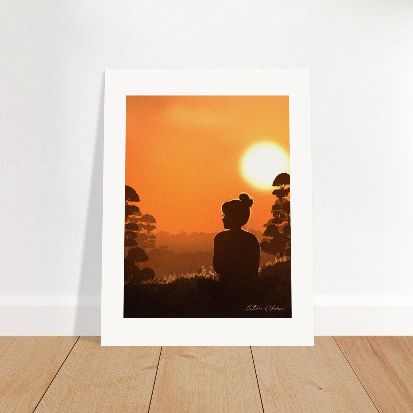 August sunset - Art print - PlanetC