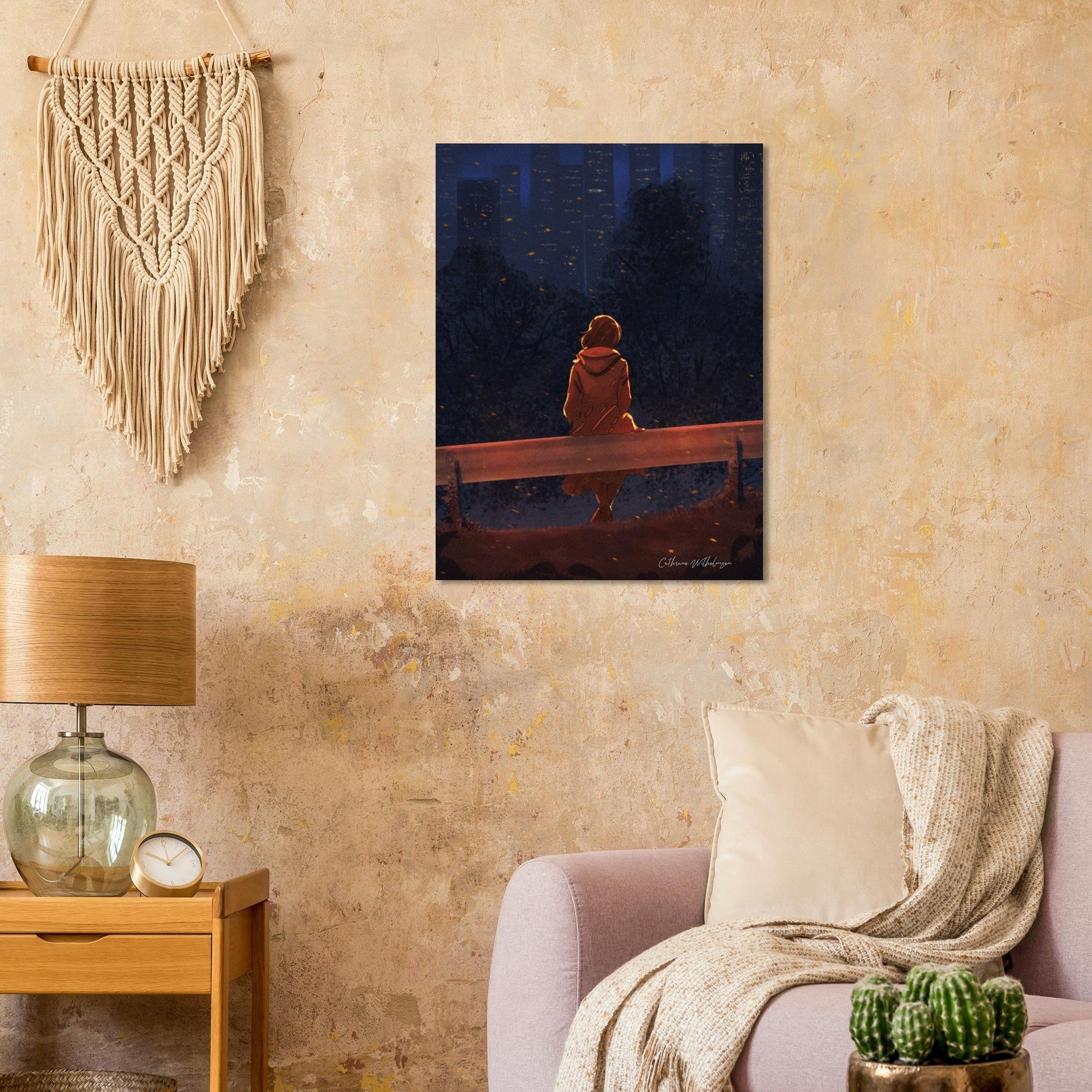 Autumn Thoughts - Aluminum Print - PlanetC