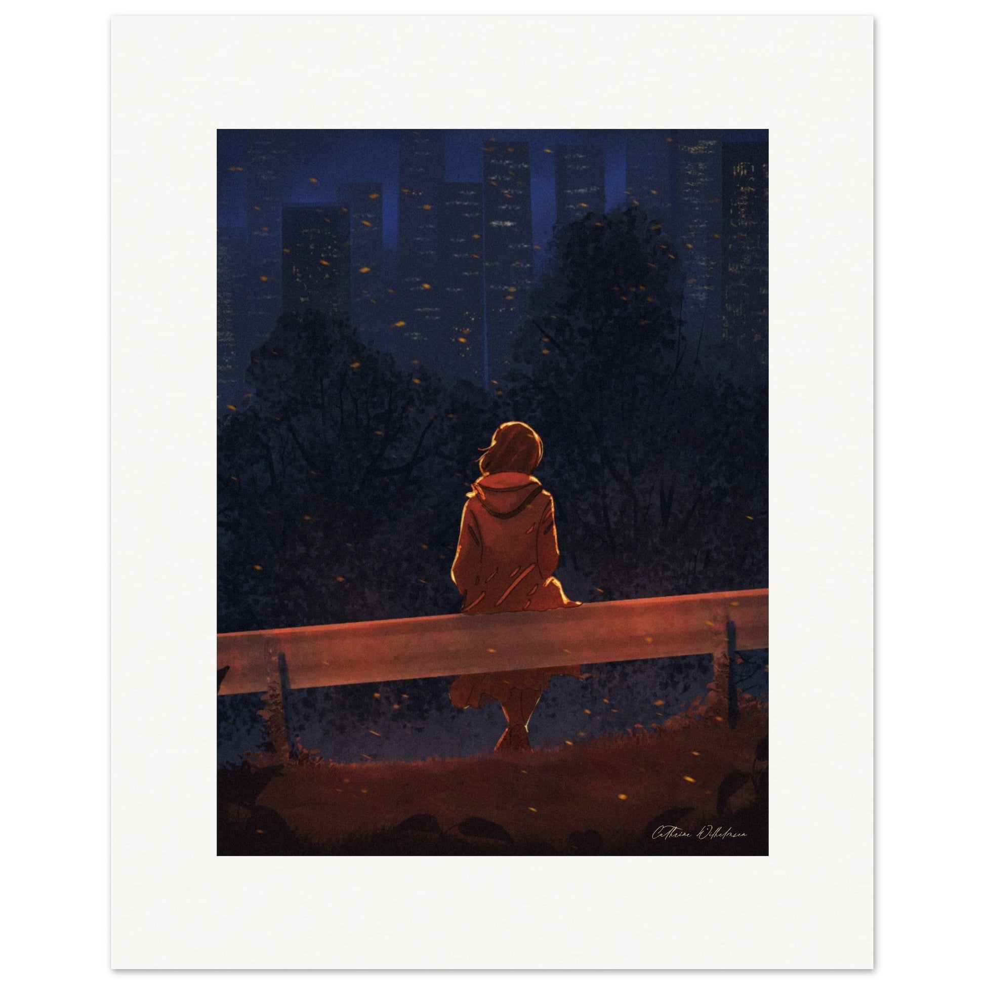 Autumn Thoughts - Art print - PlanetC