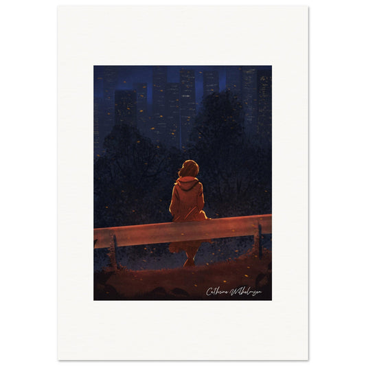 Autumn Thoughts - Art print - PlanetC