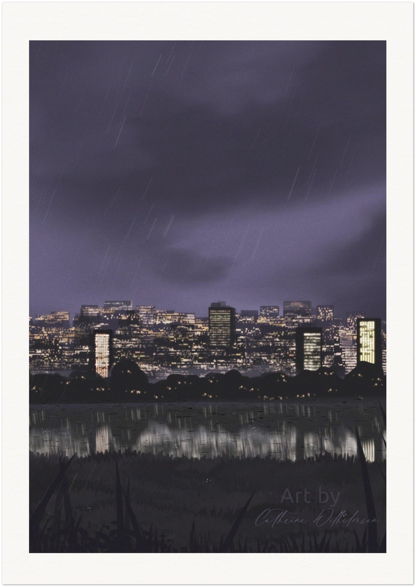 City Lights - Art print - PlanetC