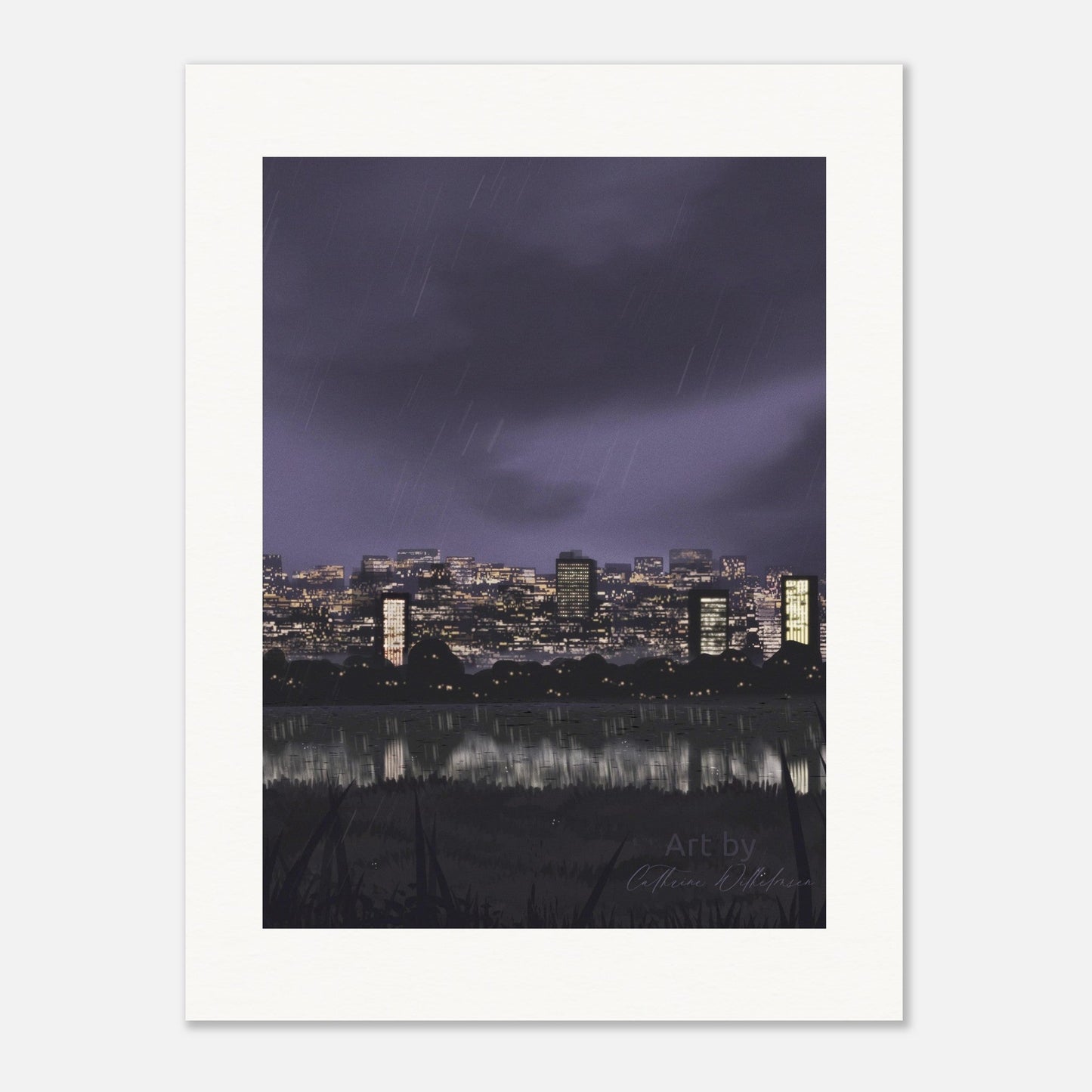 City Lights - Art print - PlanetC