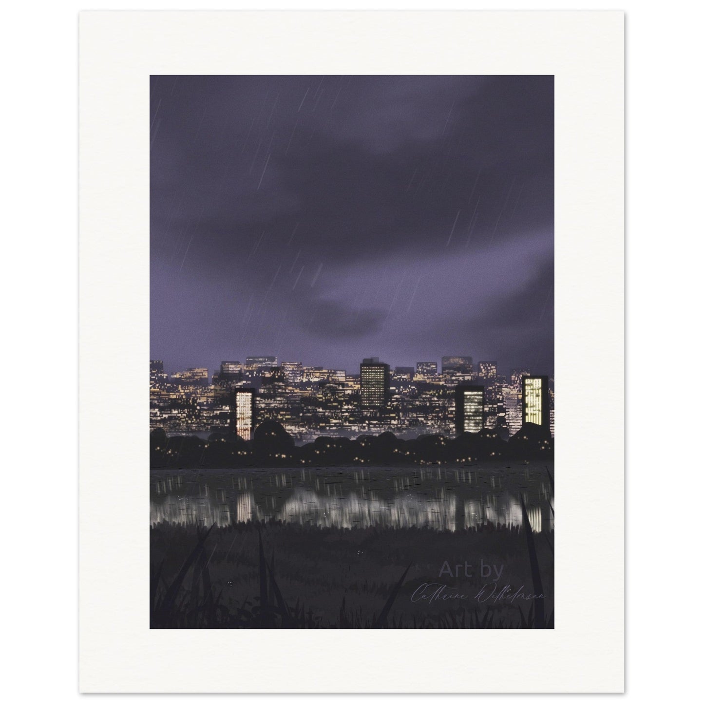 City Lights - Art print - PlanetC