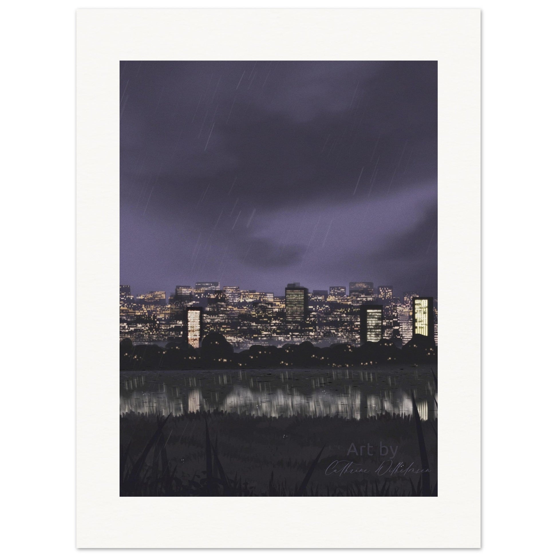 City Lights - Art print - PlanetC