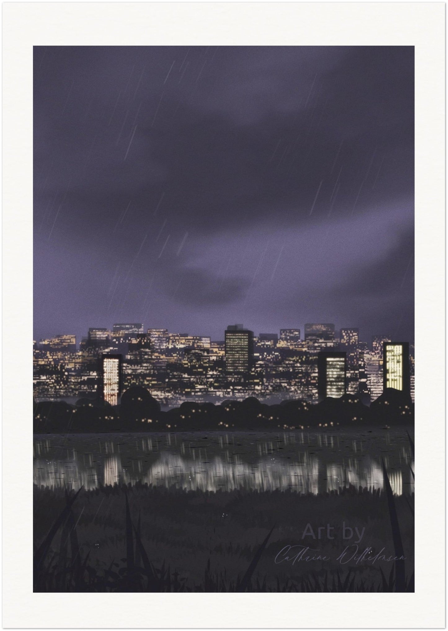 City Lights - Art print - PlanetC