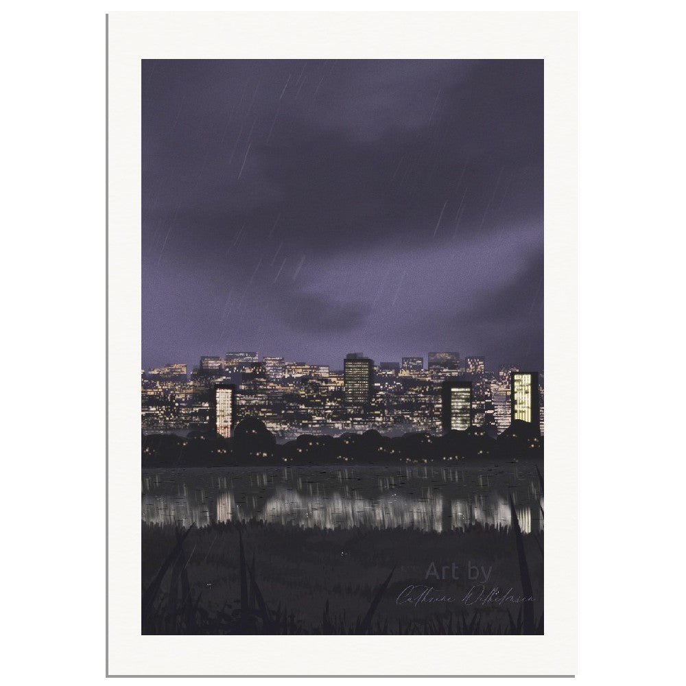 City Lights - Art print - PlanetC