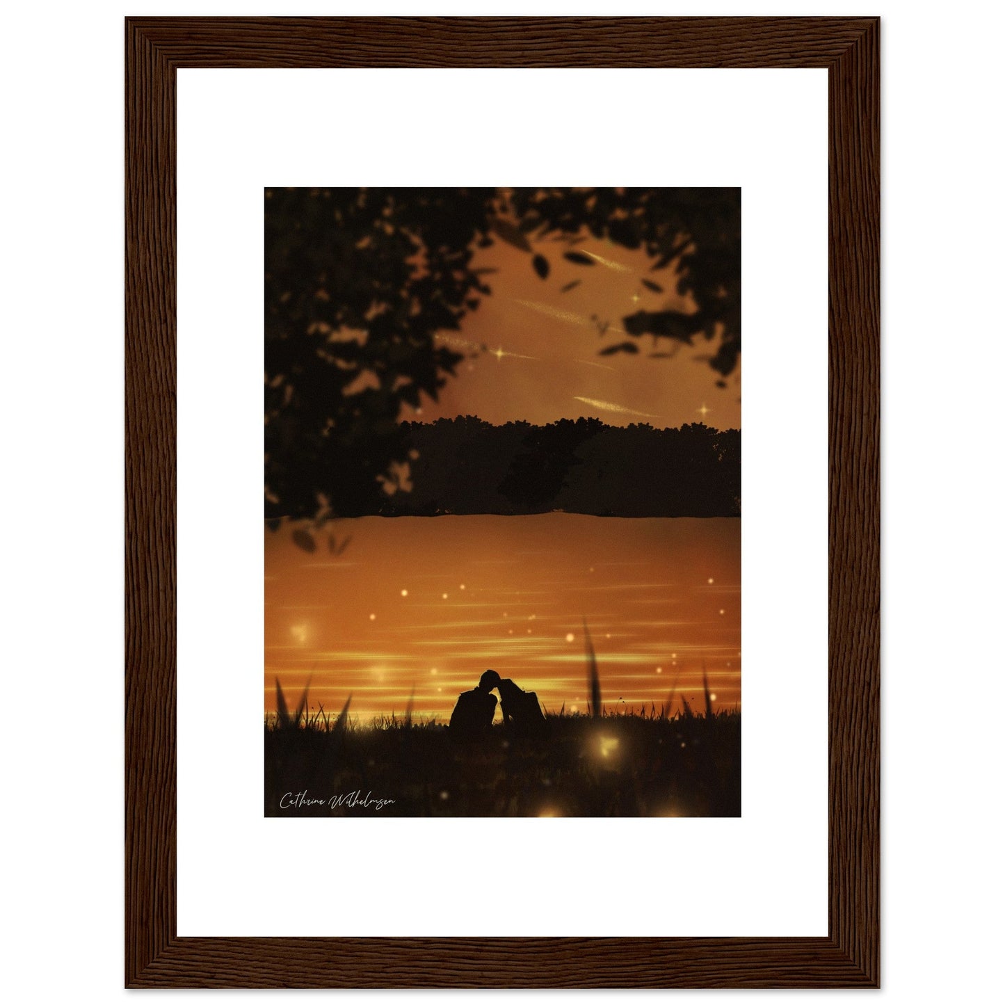 Firefly - Art print med treramme - PlanetC