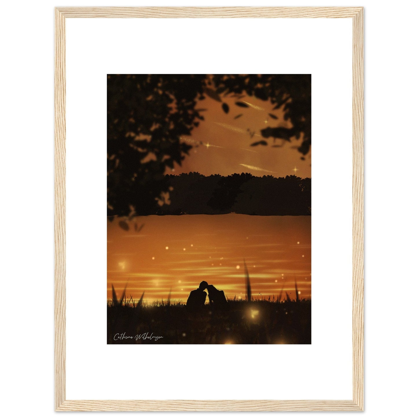 Firefly - Art print med treramme - PlanetC