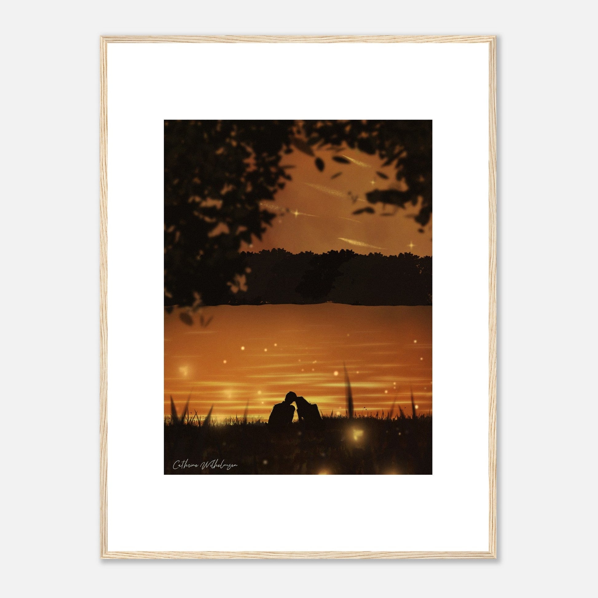 Firefly - Art print med treramme - PlanetC