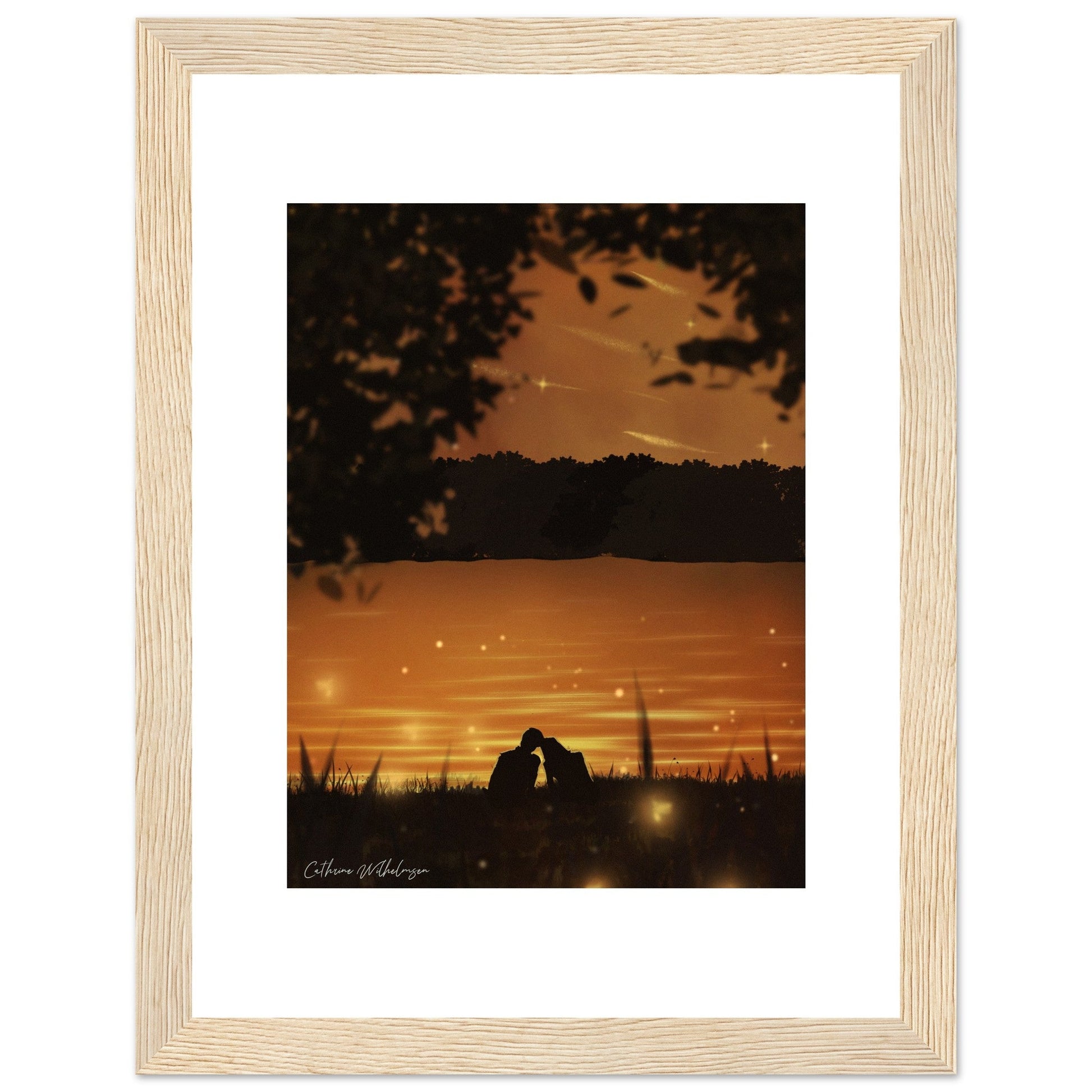 Firefly - Art print med treramme - PlanetC