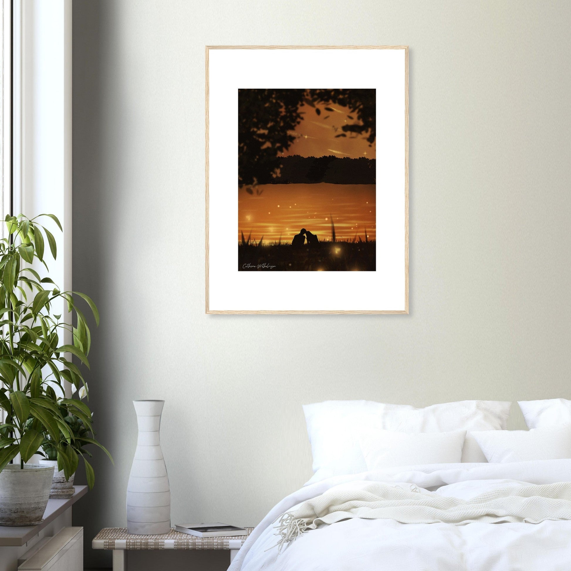 Firefly - Art print med treramme - PlanetC