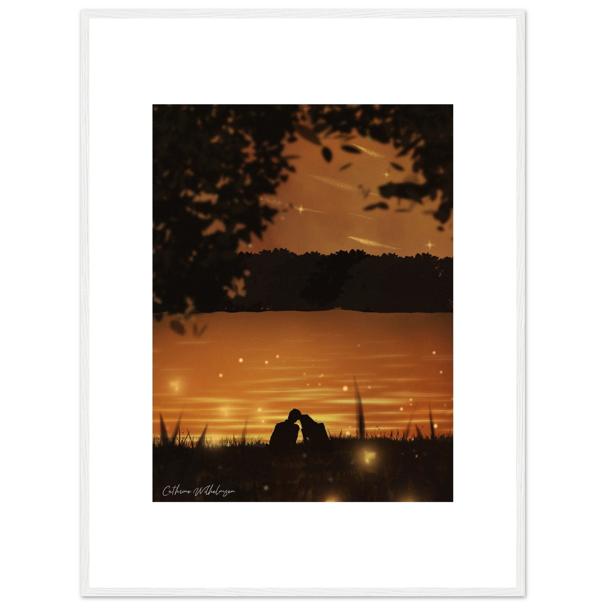 Firefly - Art print med treramme - PlanetC