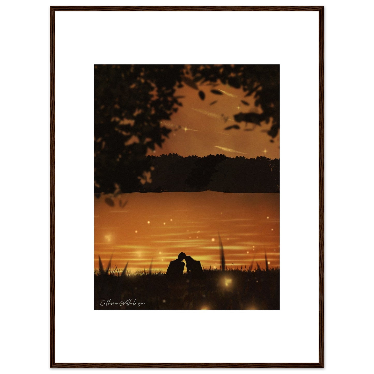 Firefly - Art print med treramme - PlanetC