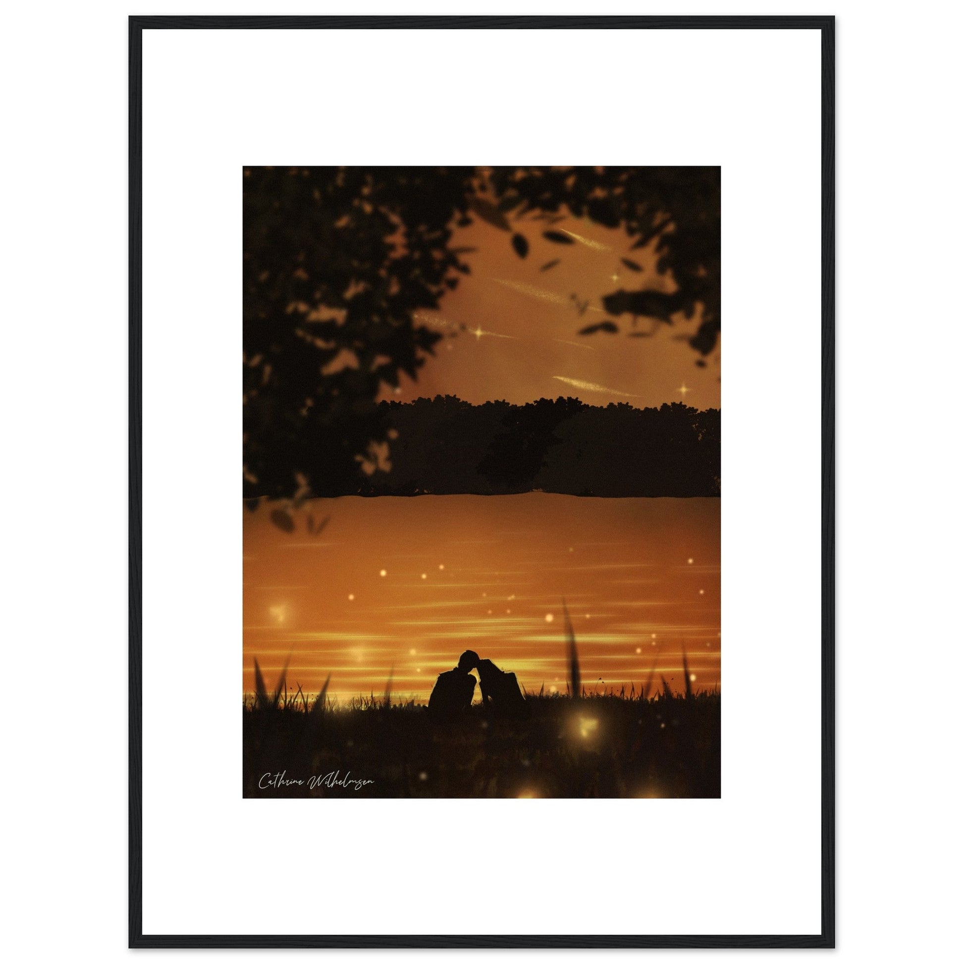 Firefly - Art print med treramme - PlanetC