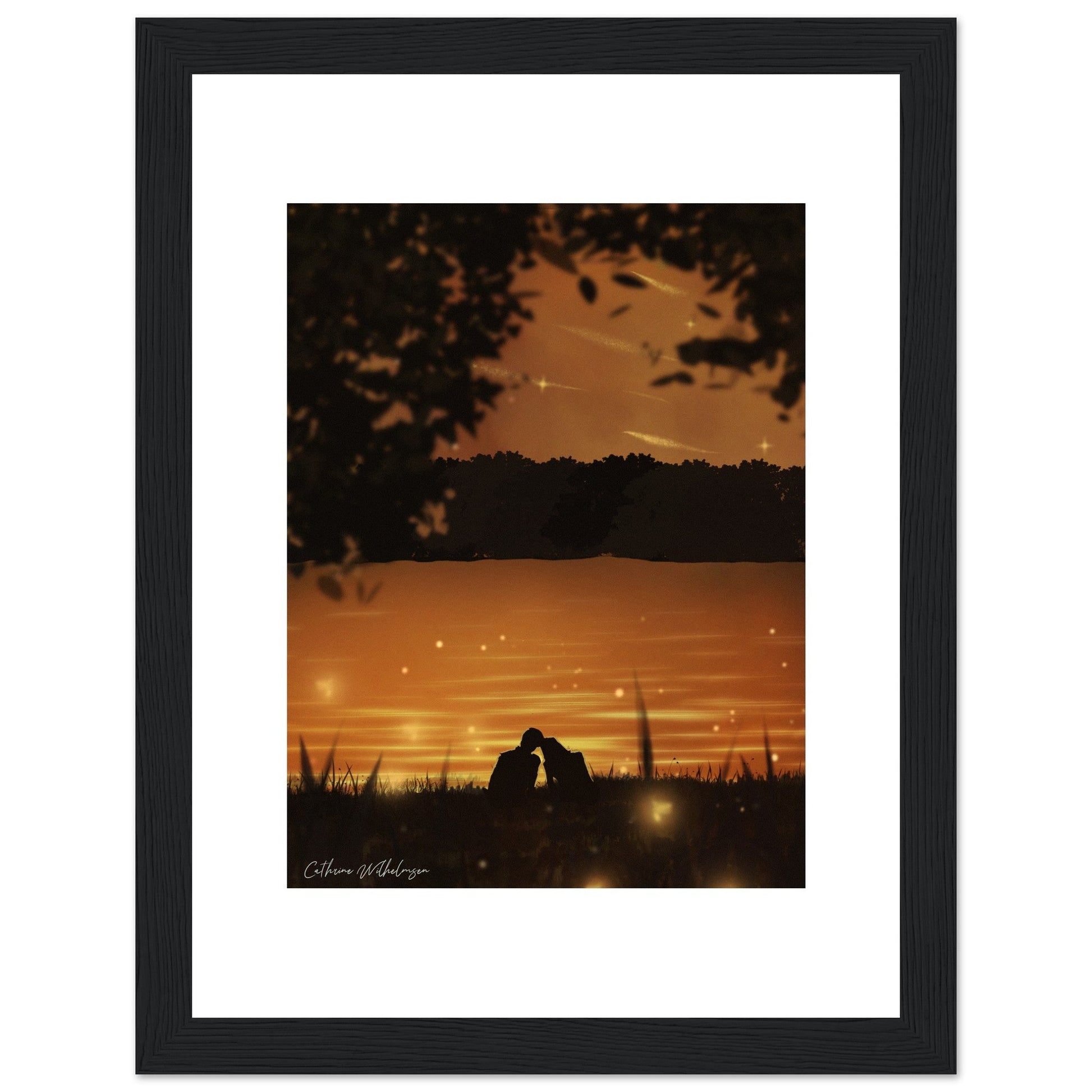 Firefly - Art print med treramme - PlanetC