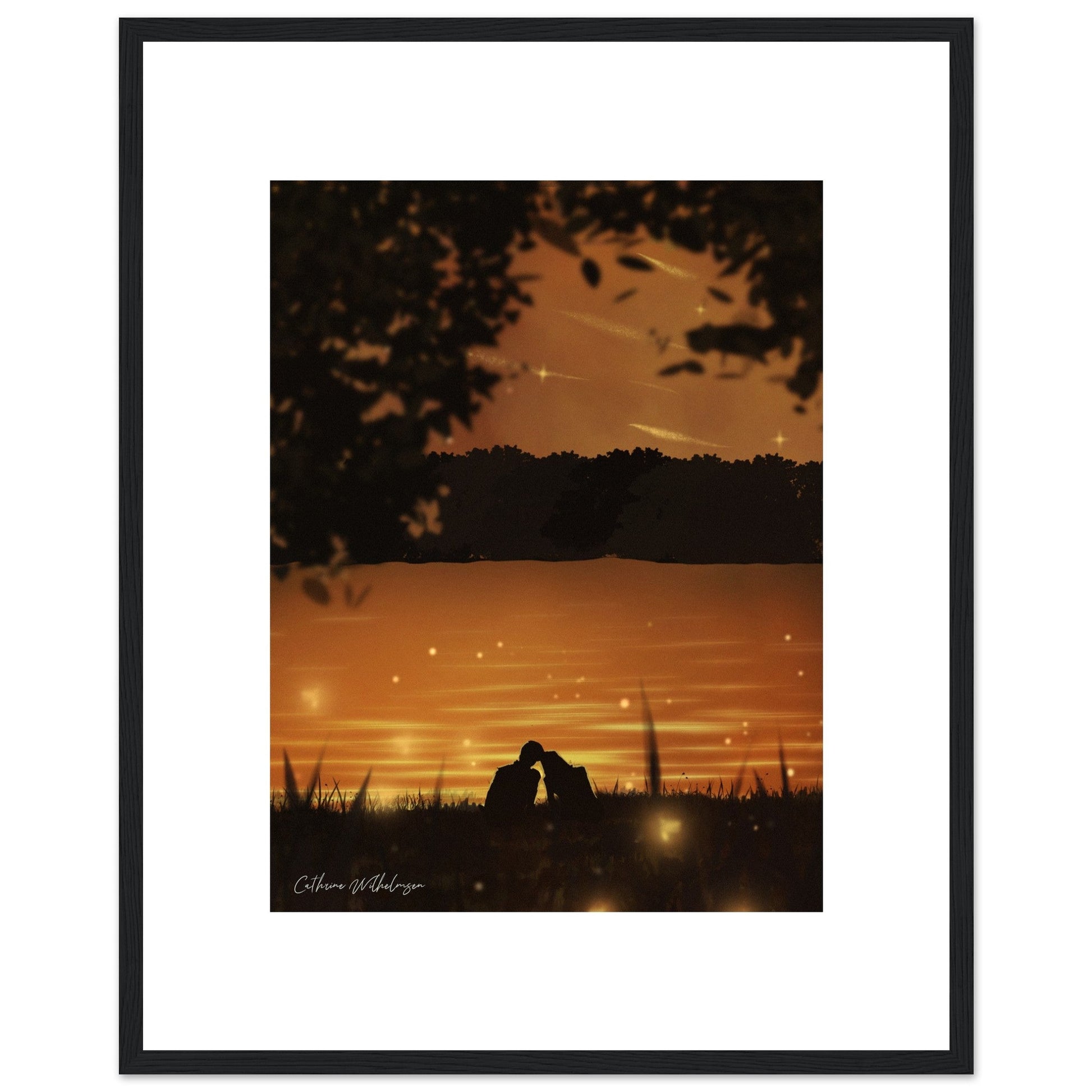 Firefly - Art print med treramme - PlanetC