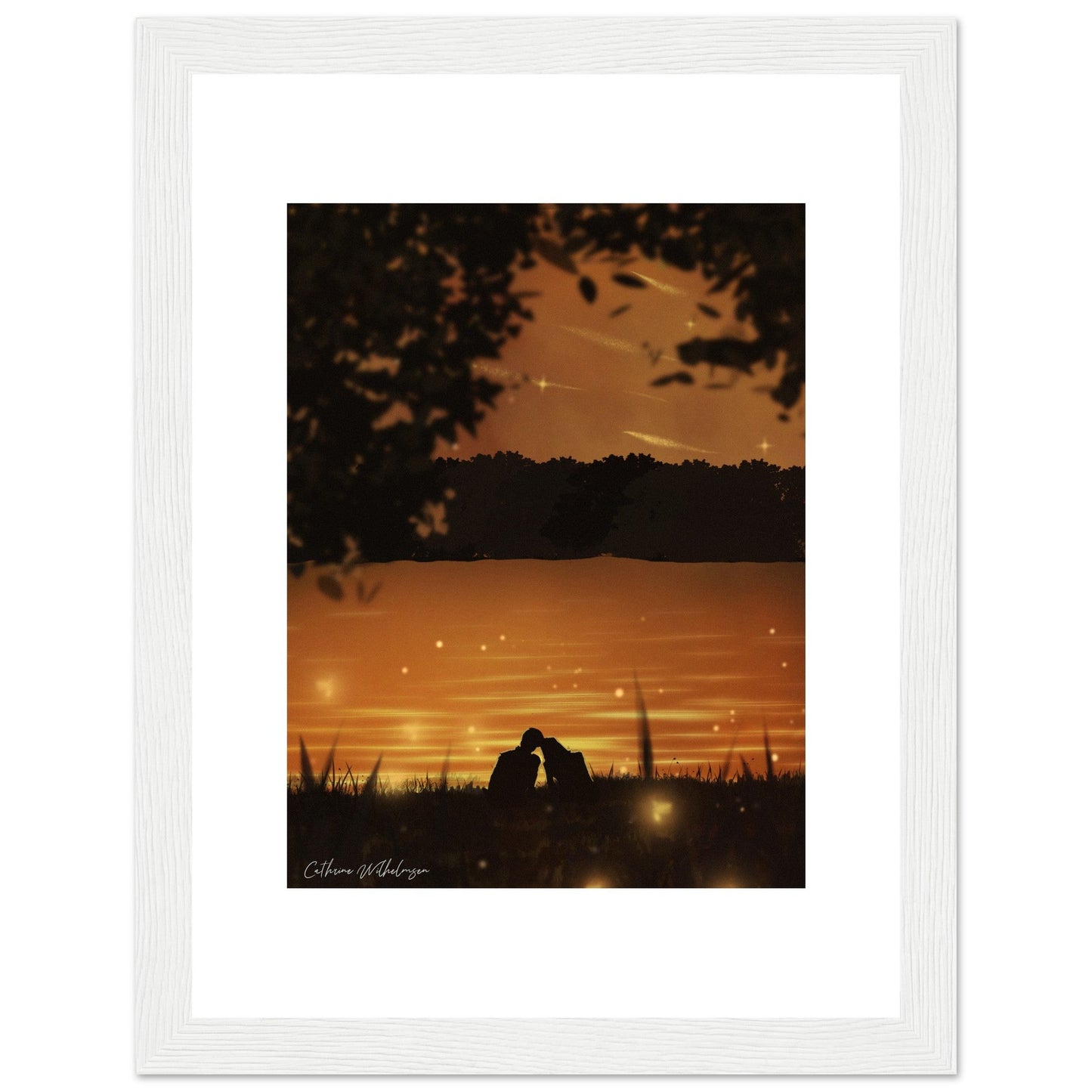 Firefly - Art print med treramme - PlanetC