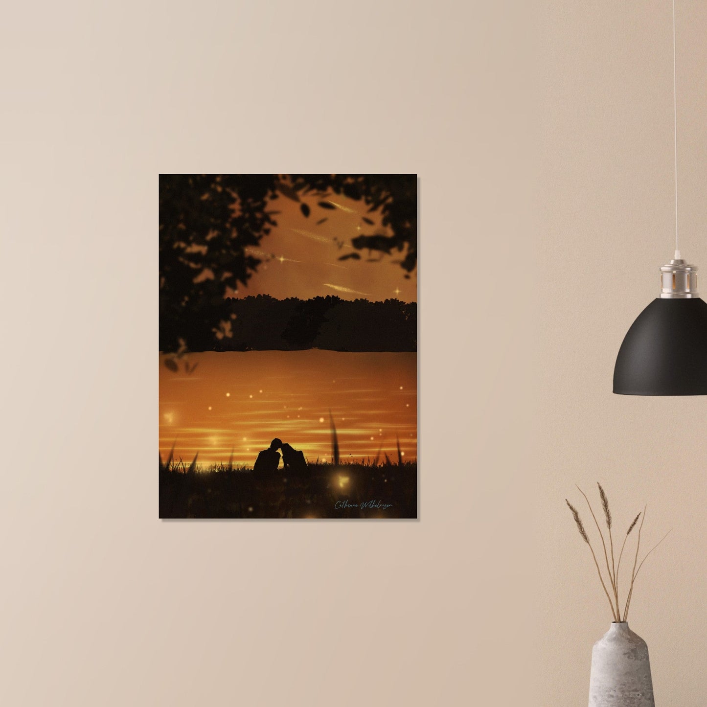 Firefly - Art print på aluminium - PlanetC