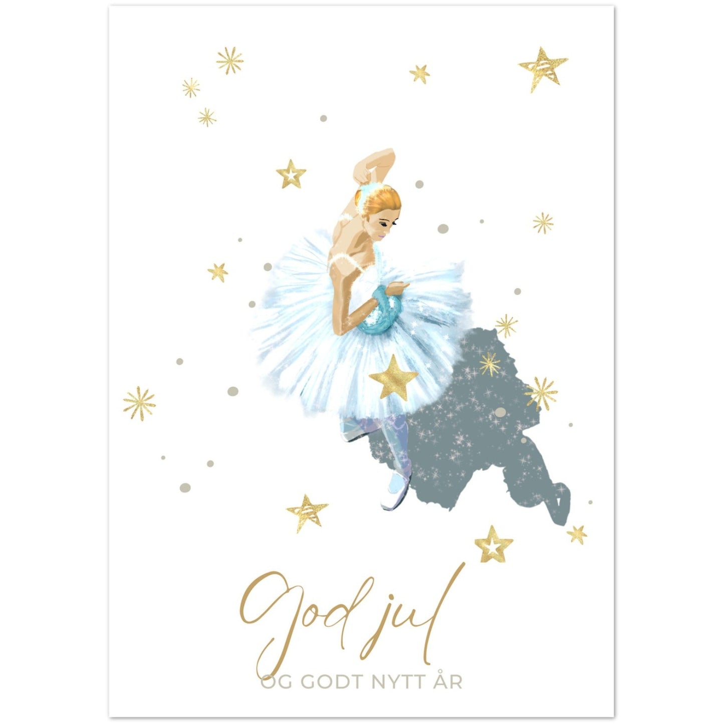 Frost (Pakke med 10 julekort + inkl konvolutter) - PlanetC