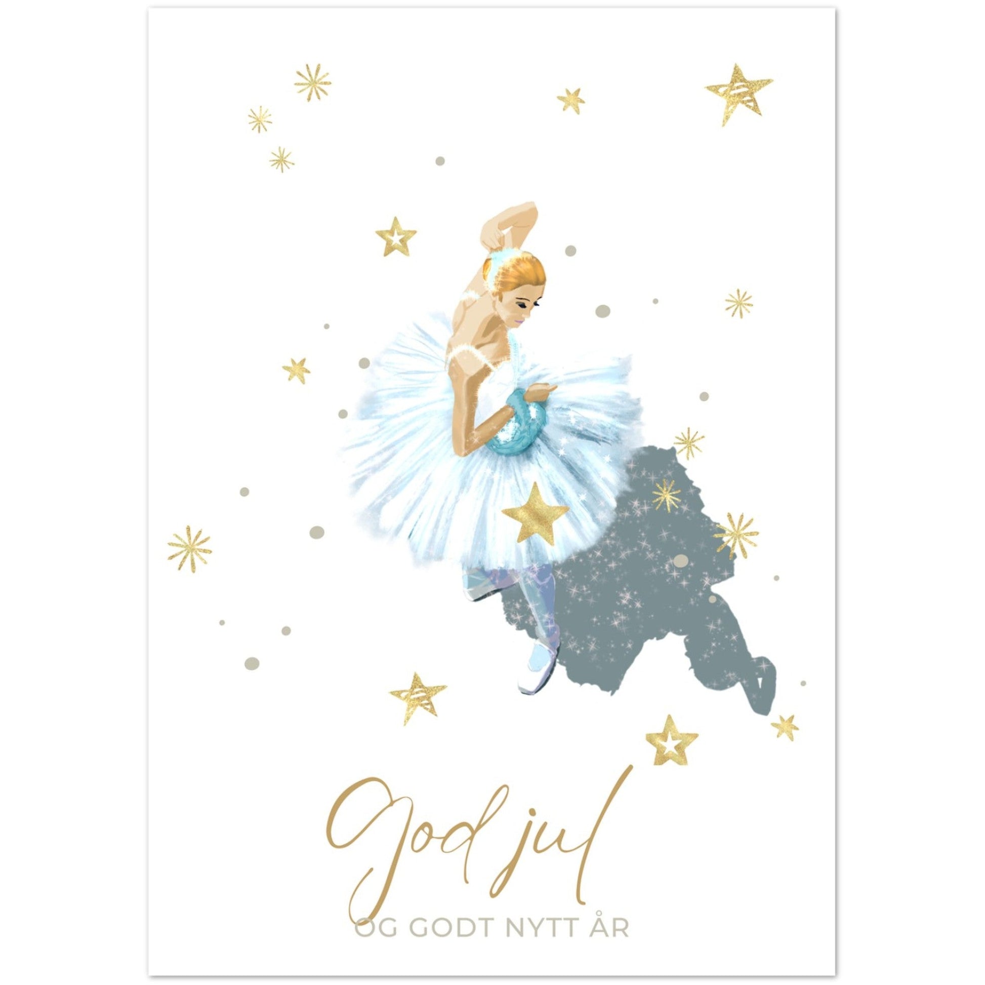 Frost (Pakke med 10 julekort + inkl konvolutter) - PlanetC