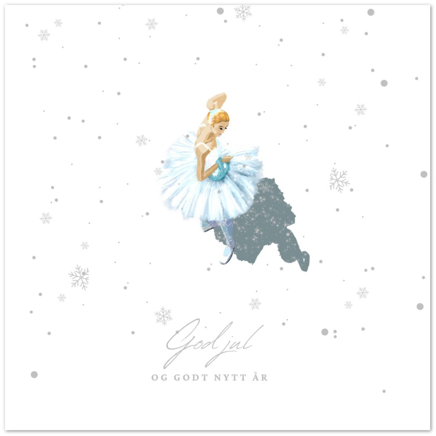 Frost (Pakke med 10 julekort + inkl konvolutter) - PlanetC