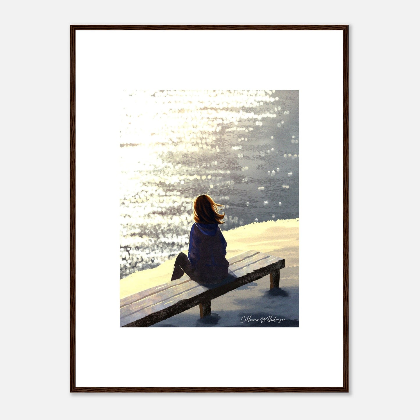 Here comes the Sun - Kunsttrykk med ramme - PlanetC