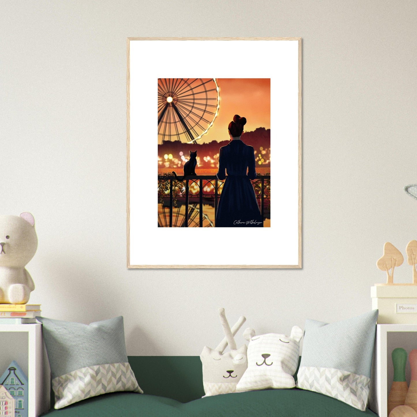 Magic Moments at the Carnival - Kunsttrykk med ramme - PlanetC