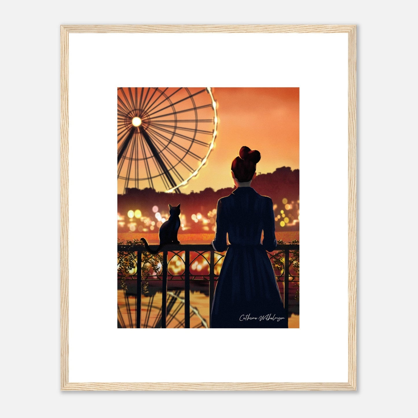 Magic Moments at the Carnival - Kunsttrykk med ramme - PlanetC