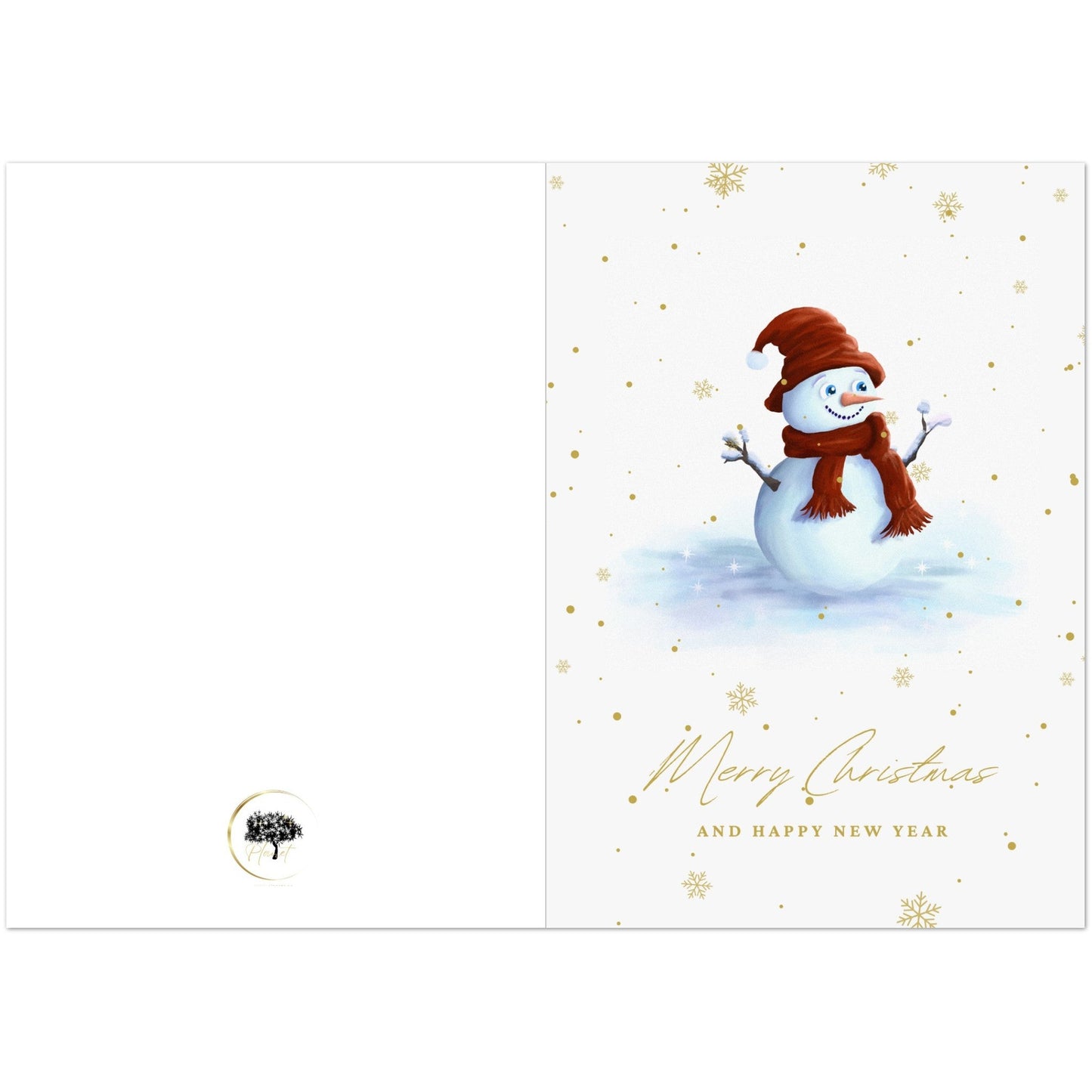 Mr Snowman (10 foldekort A5/A6) - PlanetC