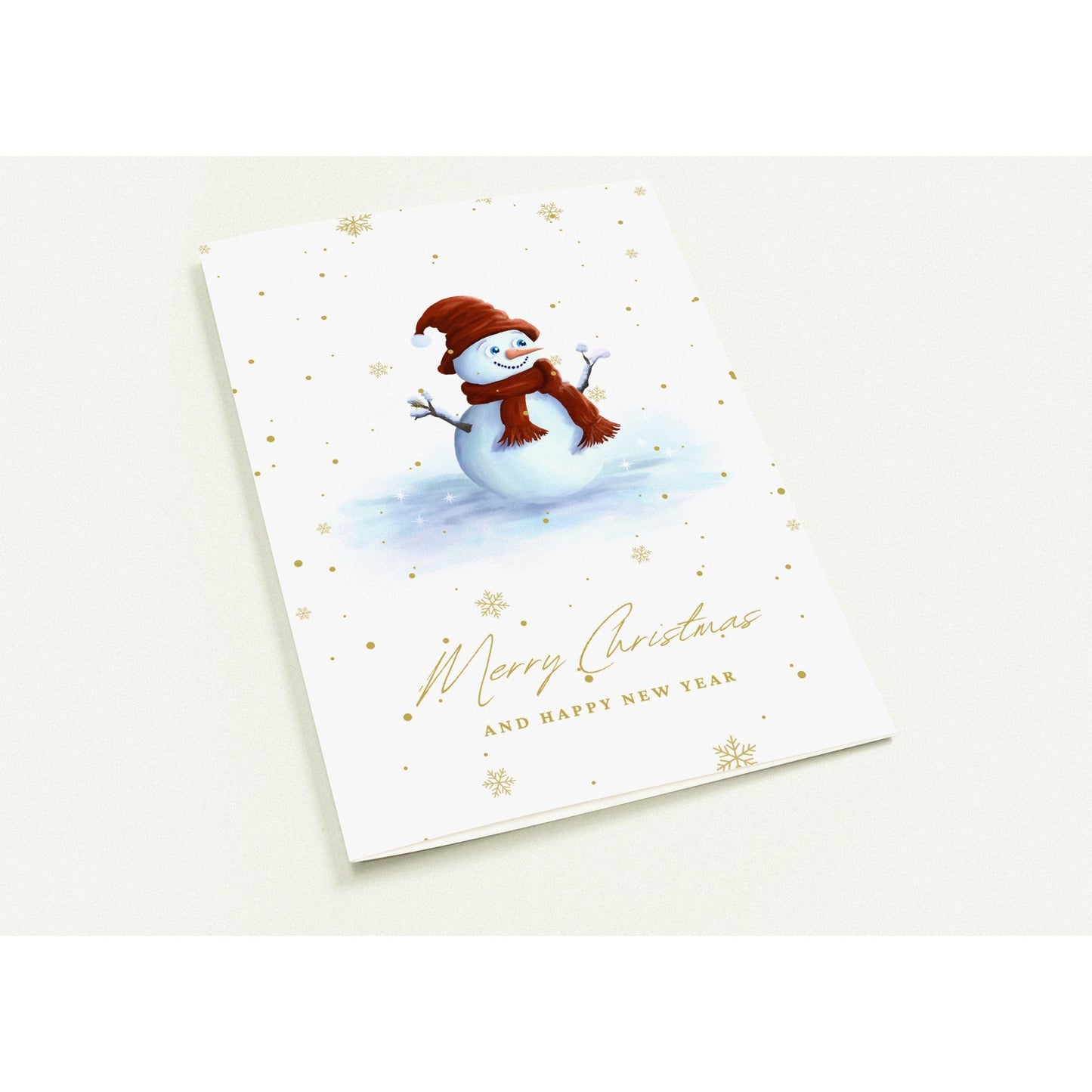 Mr Snowman (10 foldekort A5/A6) - PlanetC