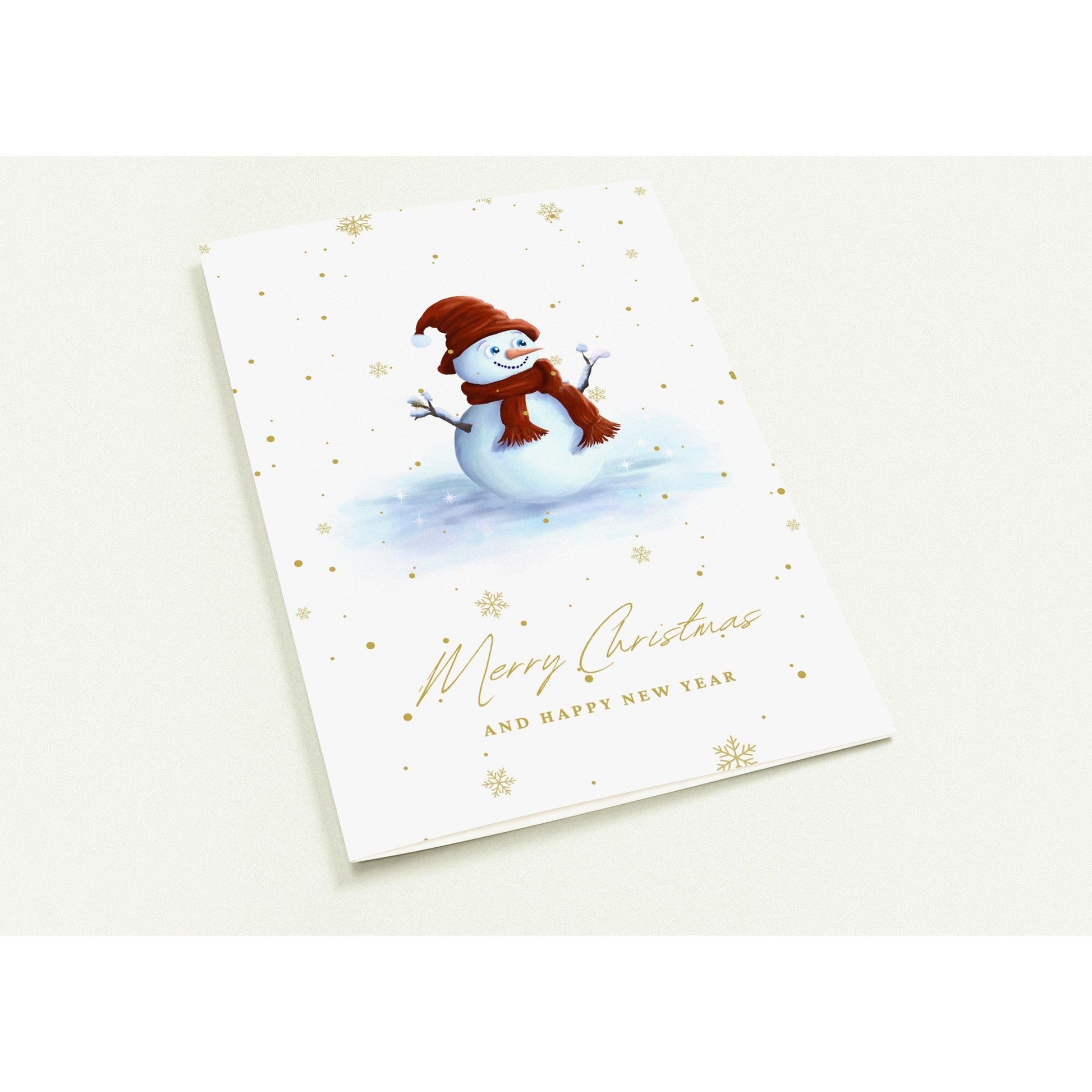 Mr Snowman (10 foldekort A5/A6) - PlanetC