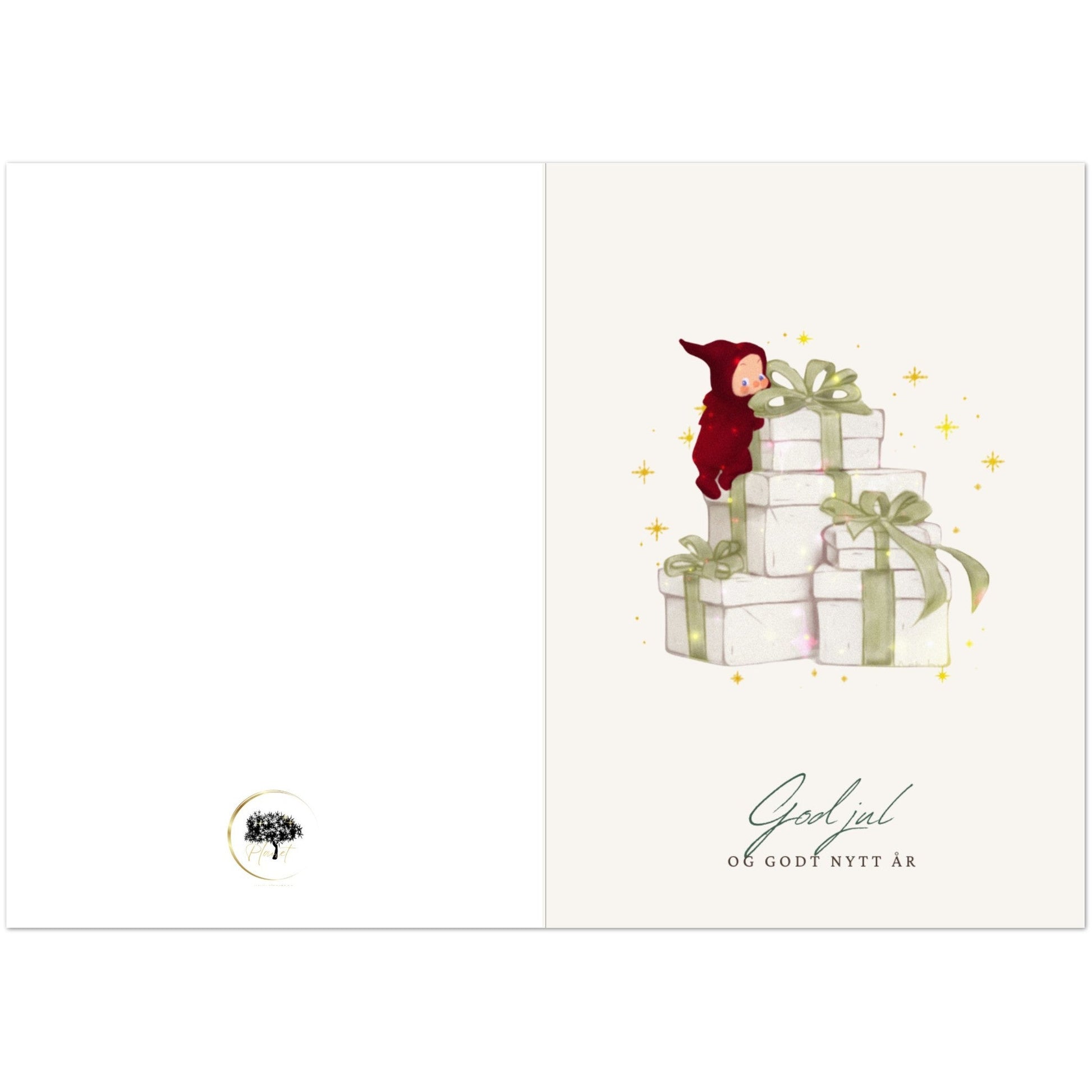 Nissens hjelper (Pakke med 10 julekort + inkl konvolutter) - PlanetC