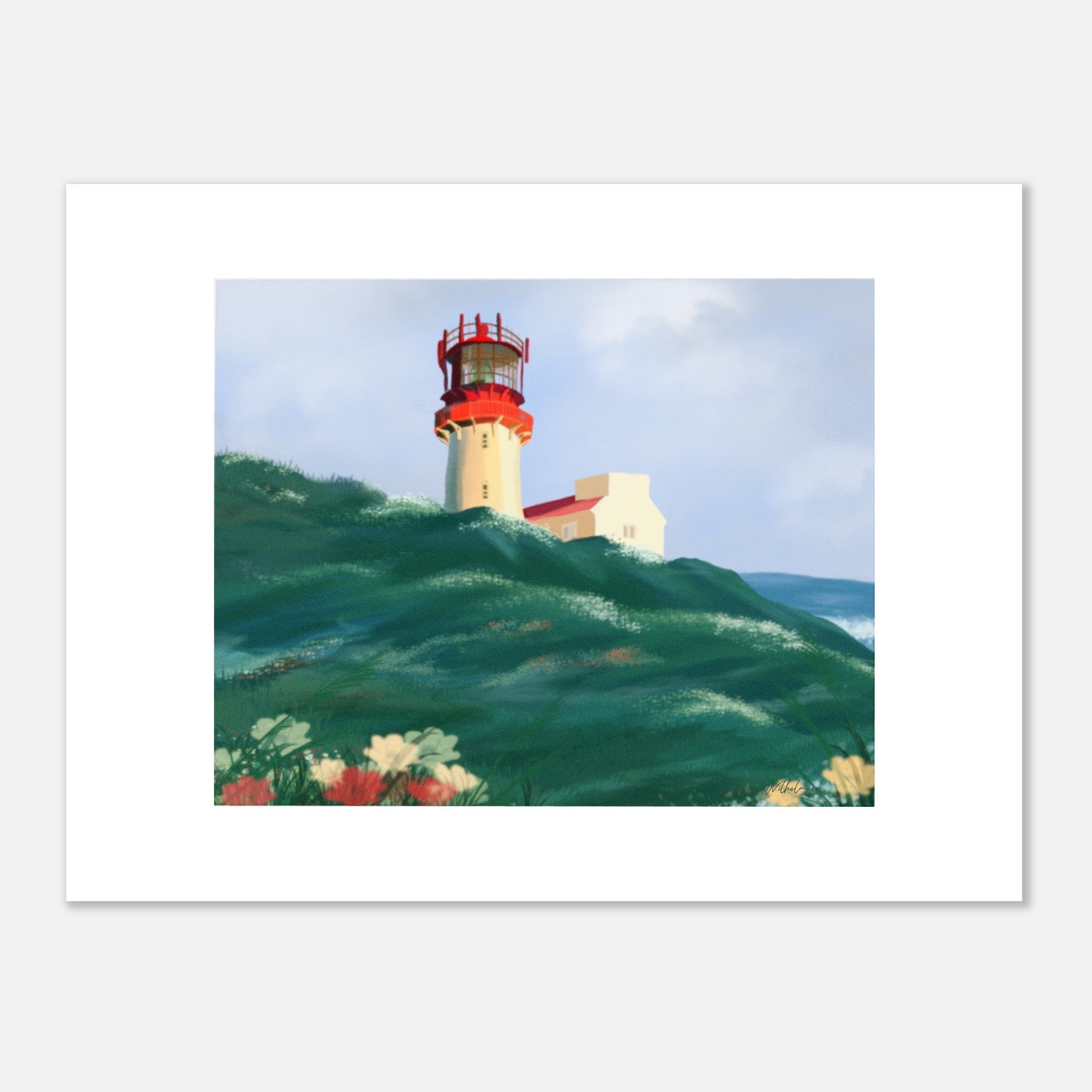 Norwegian Lighthouse - Art print - PlanetC