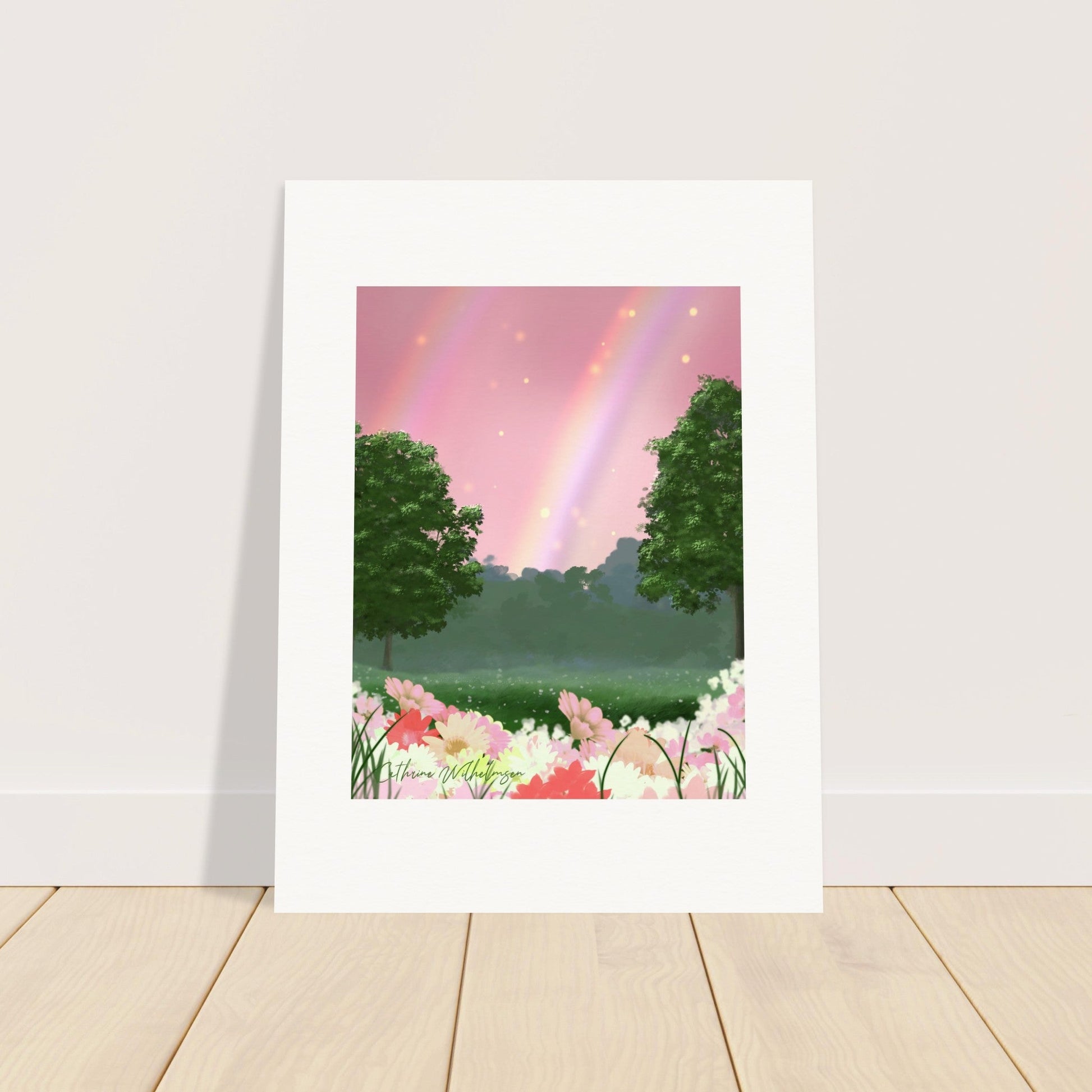 Over regnbuen – Art Print - PlanetC