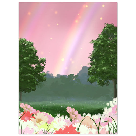 Over the Rainbow - Aluminium Art print - PlanetC