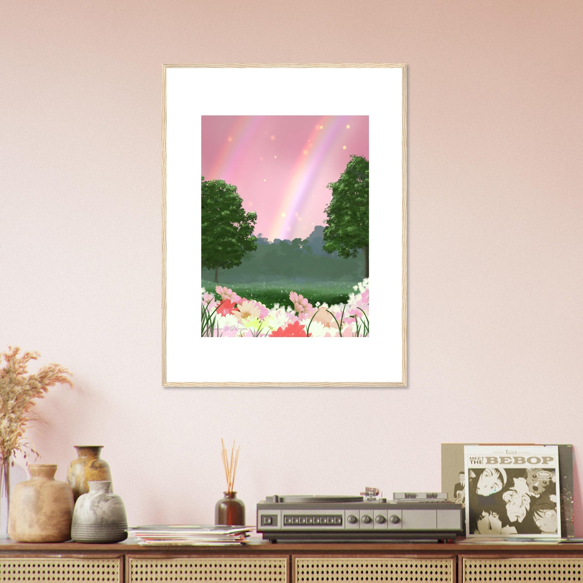 Over the Rainbow - Framed Art Print - PlanetC