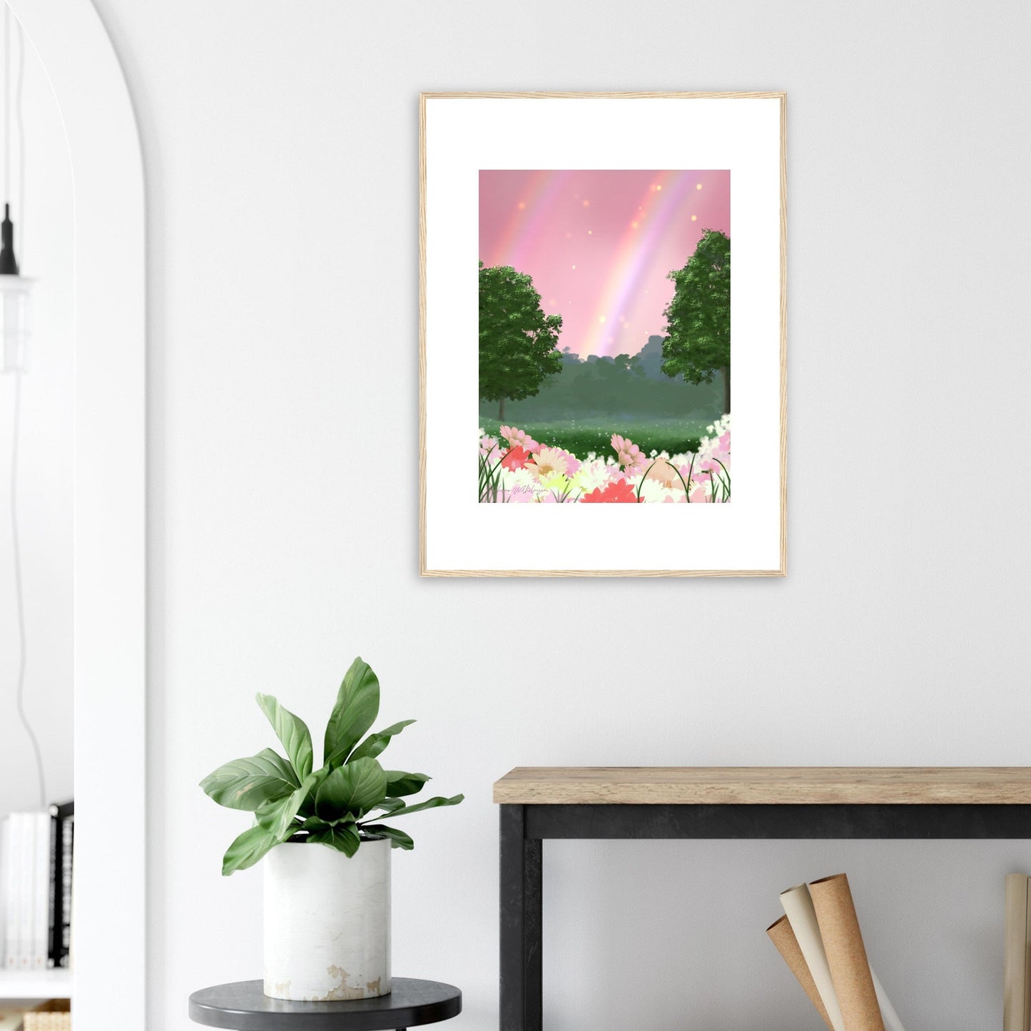 Over the Rainbow - Framed Art Print - PlanetC