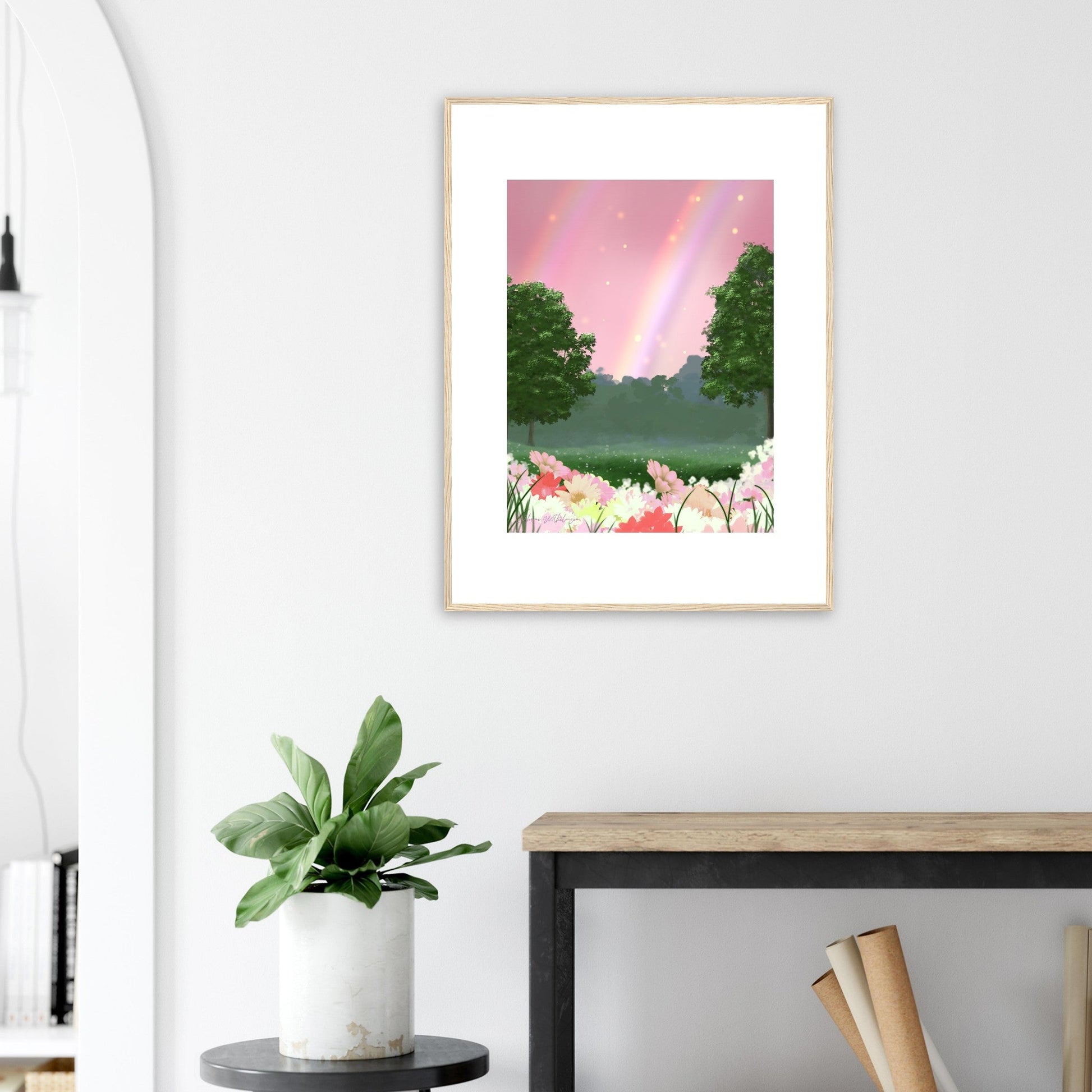 Over the Rainbow - Framed Art Print - PlanetC