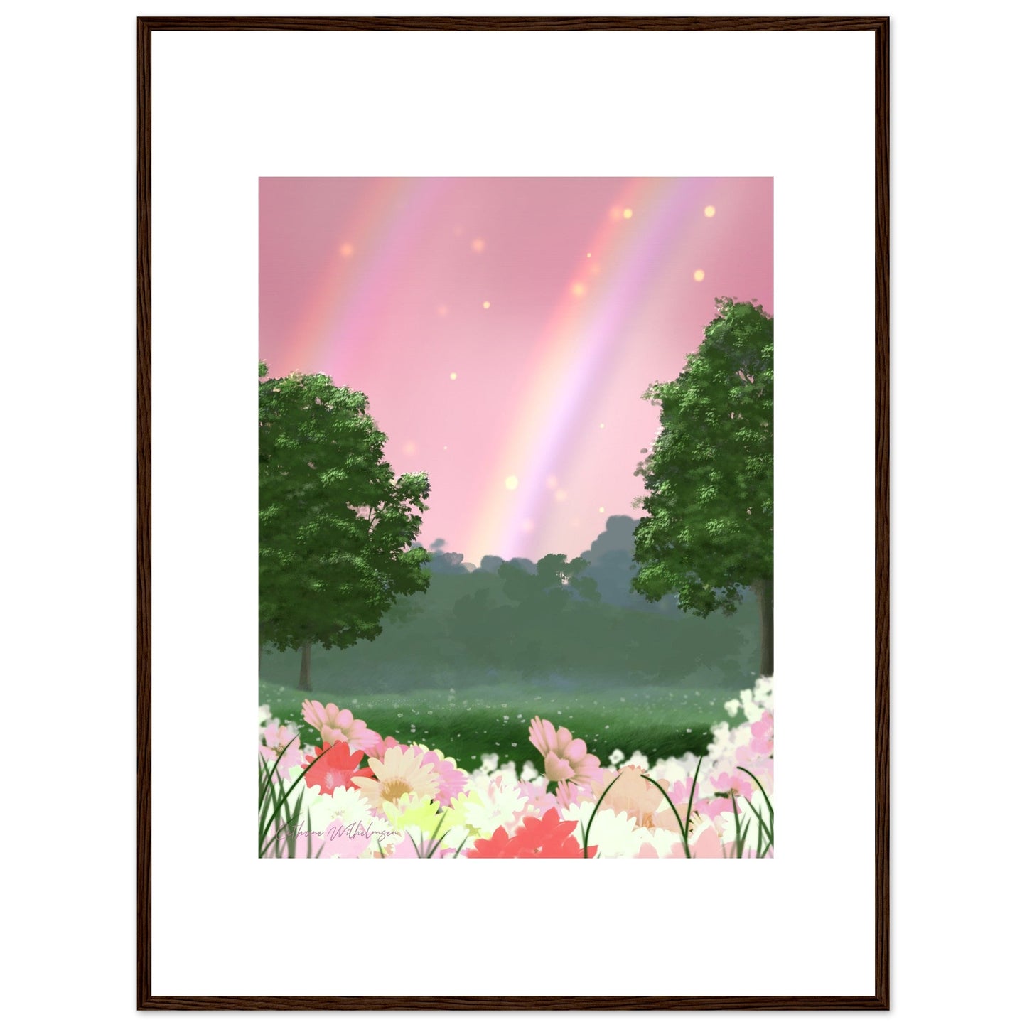 Over the Rainbow - Framed Art Print - PlanetC